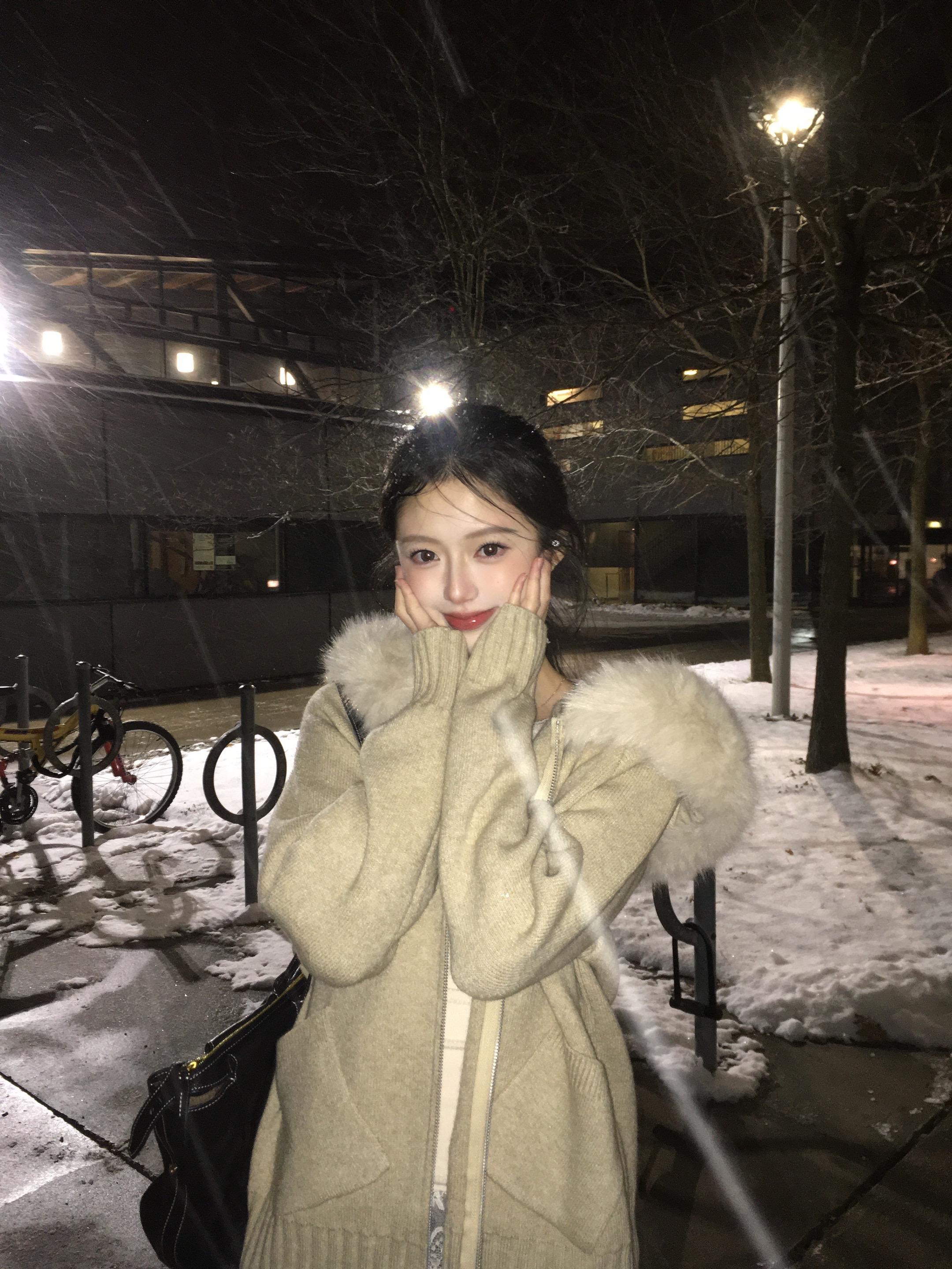 又一年～初雪的日子⛄️❄️！