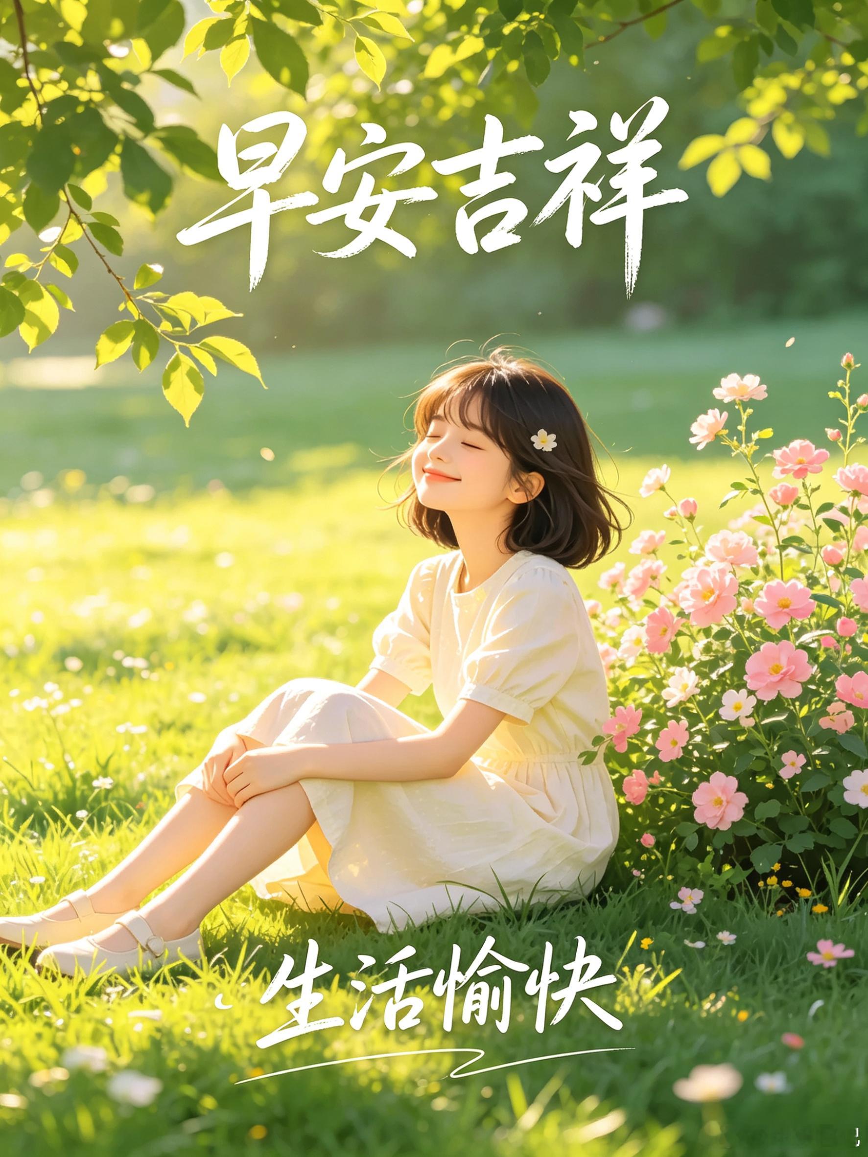 心宽路自宽，笑对日日晴六月盛夏，绿荫渐浓，蝉声初起不必为小事拧眉，不必为琐事烦心