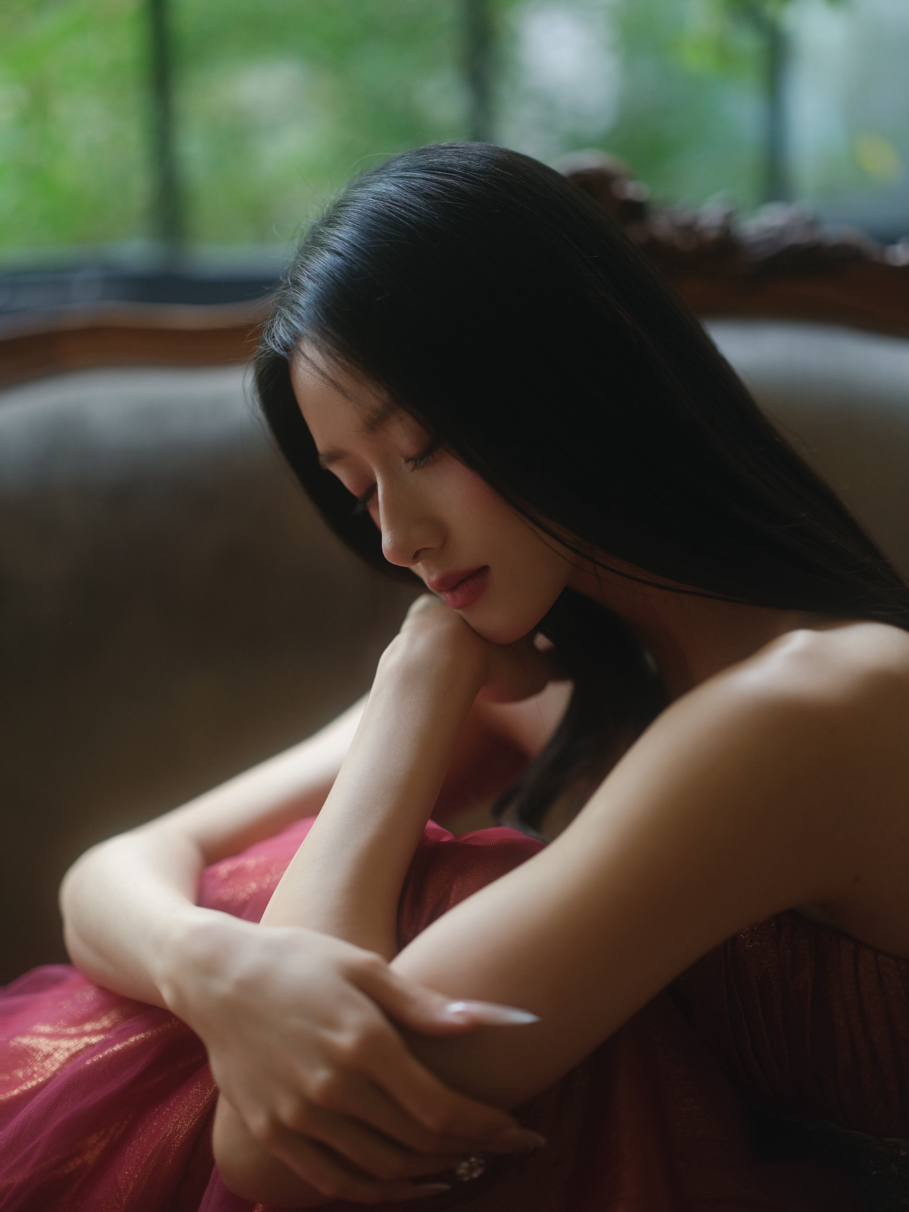 哈哈哈哈哈哈哈哈哈小章鱼老师说这个裙子买来好久了，一次都没有人穿过让我捞着了嘿嘿