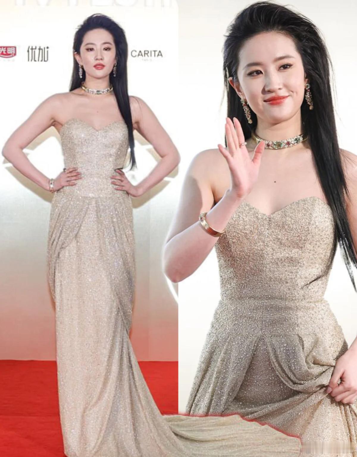 刘亦菲生图合集，全方面展现美刘亦菲美的不知天地为何物了原来刘亦菲吃饭也是手机先吃
