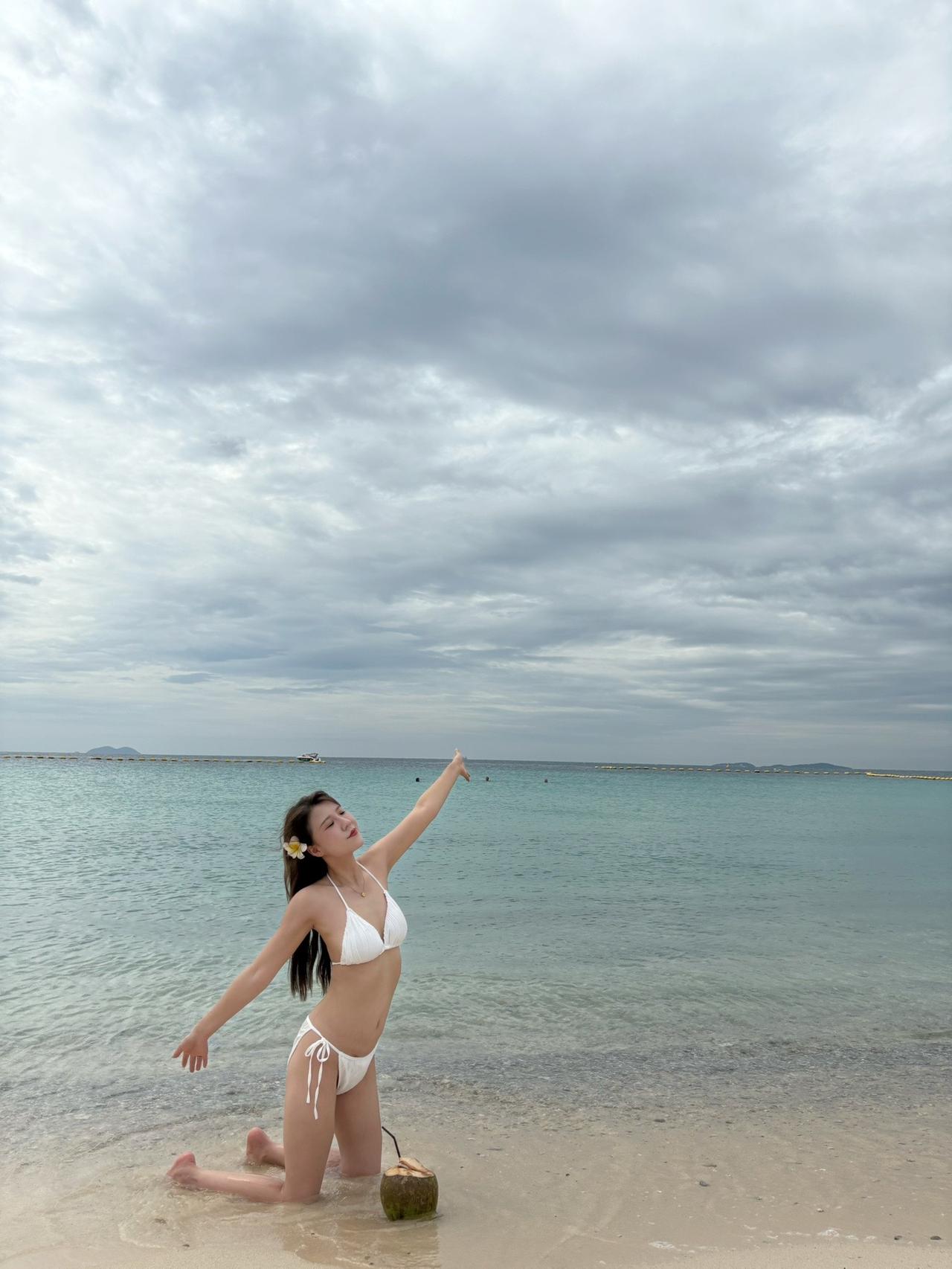 🏝️

🇹🇭Pattaya格兰岛，泰兰德真是美到我啦泰国 沙滩🏖