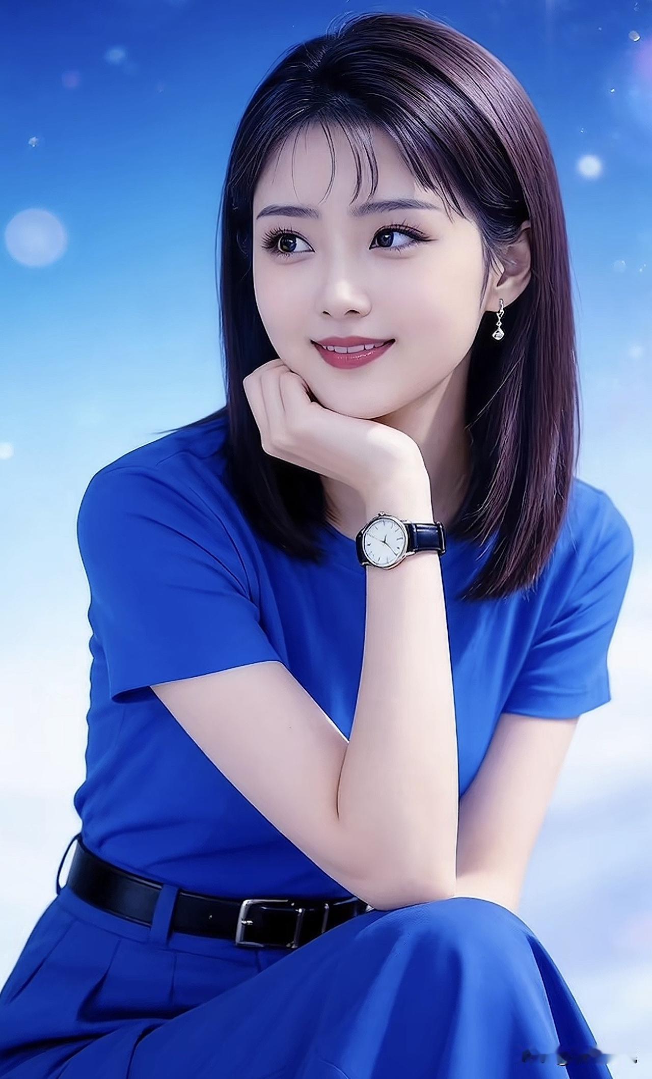 元气少女穿搭指南，清新蓝色调，元气满满！💙💚💛纯真少女风穿搭 少女活力穿搭