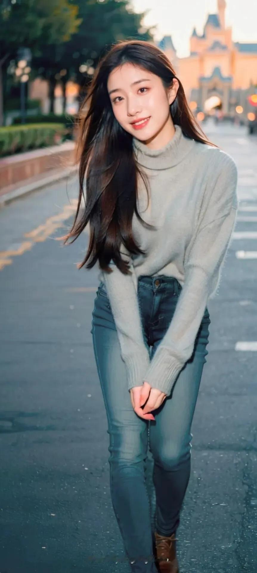 青春无敌，裙摆飞扬。