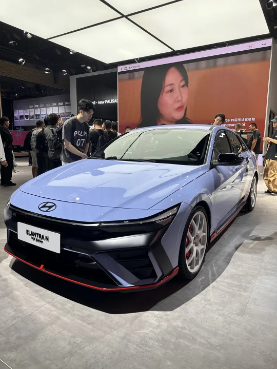 成都车展-Elantra N TCR