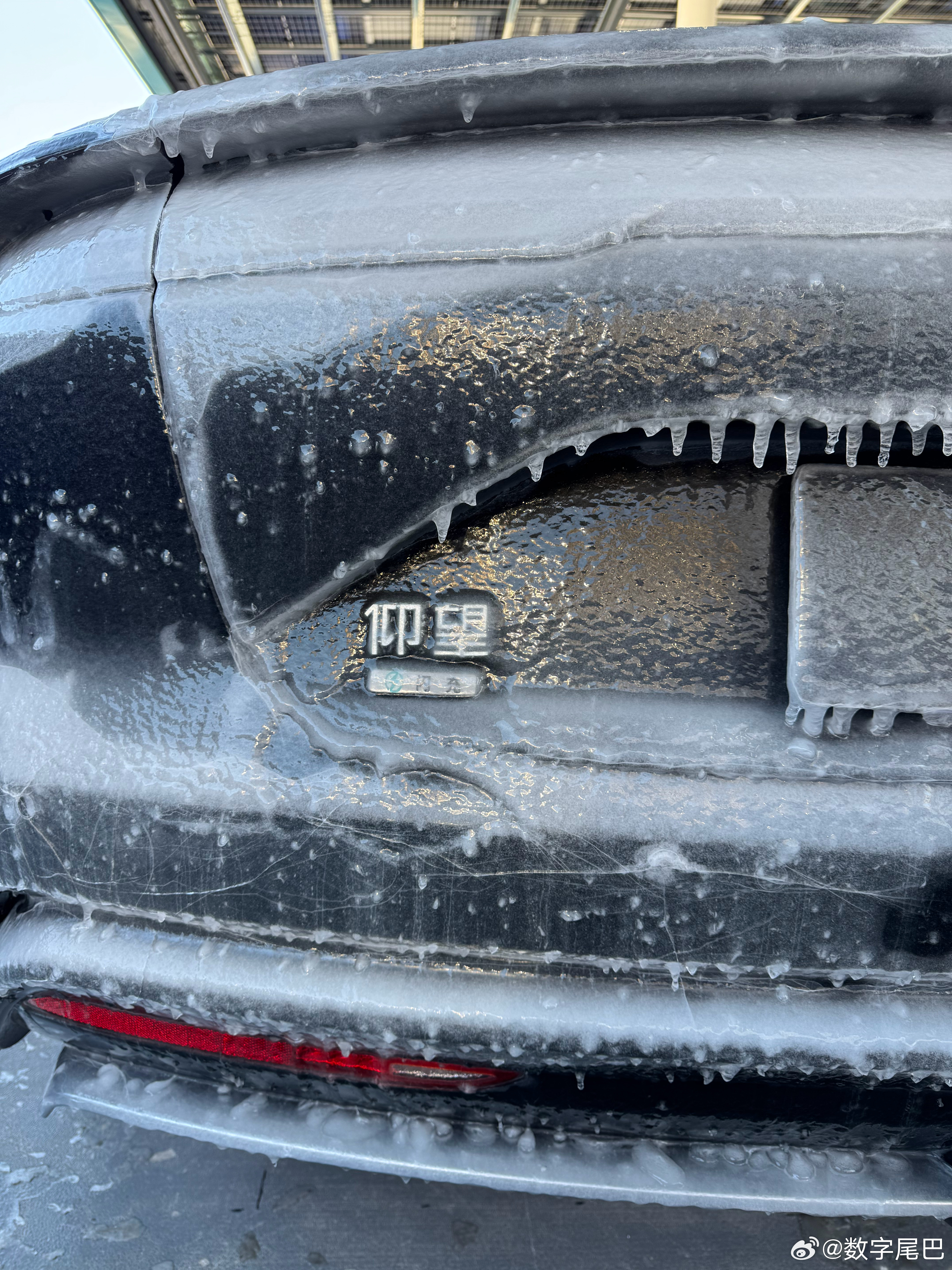 前段时间我们在零下 14 度的哈尔滨，冰封了一晚的比亚迪车型是这样的……离谱的是