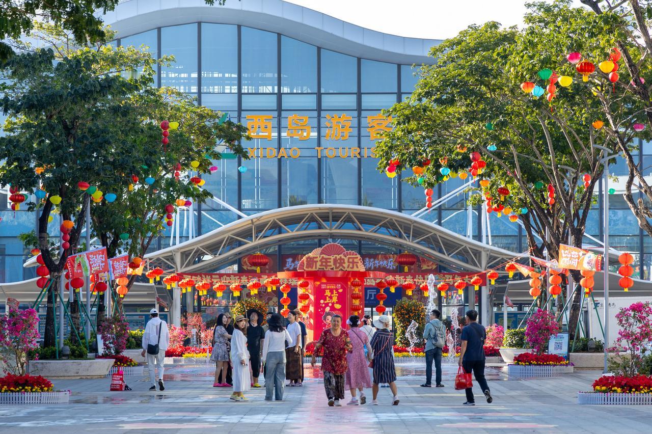 必须夸一夸西岛的“智慧服务”，太方便了！
出发前我就在官方公众号上看到了票务动态