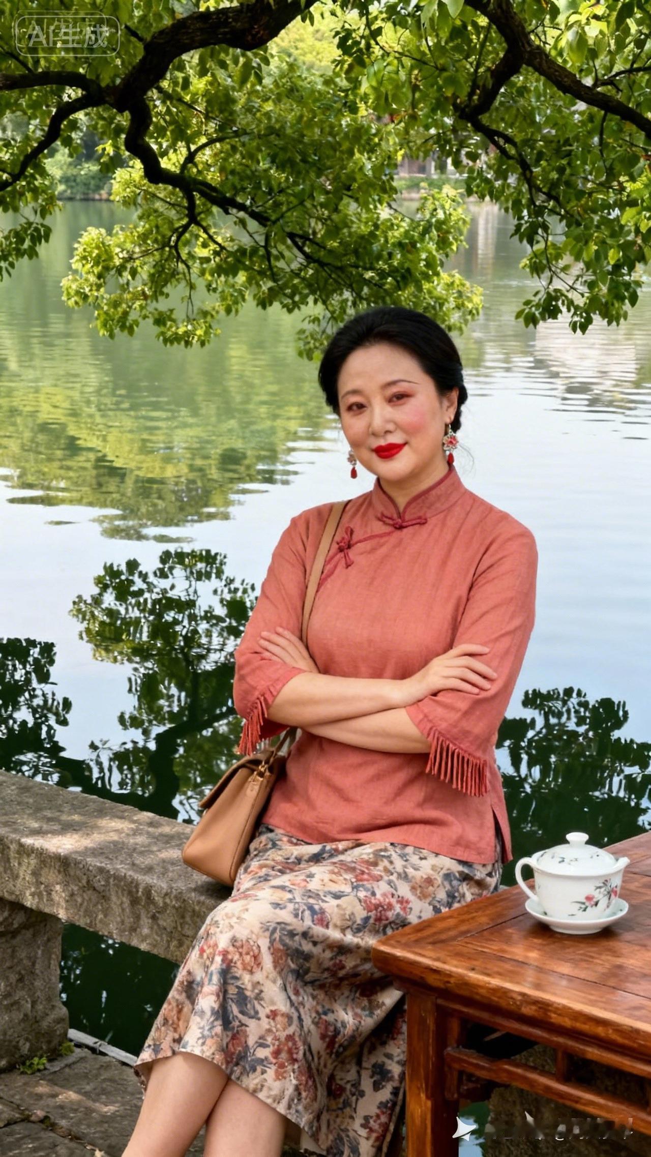 优雅下午茶时光，静享湖畔美景！