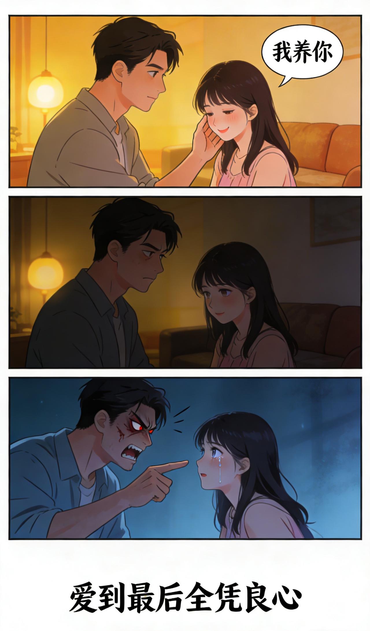 说的 我养你 到最后都会成为不耐烦 恶语相向 这个时候 如果你的经济独立 你能重