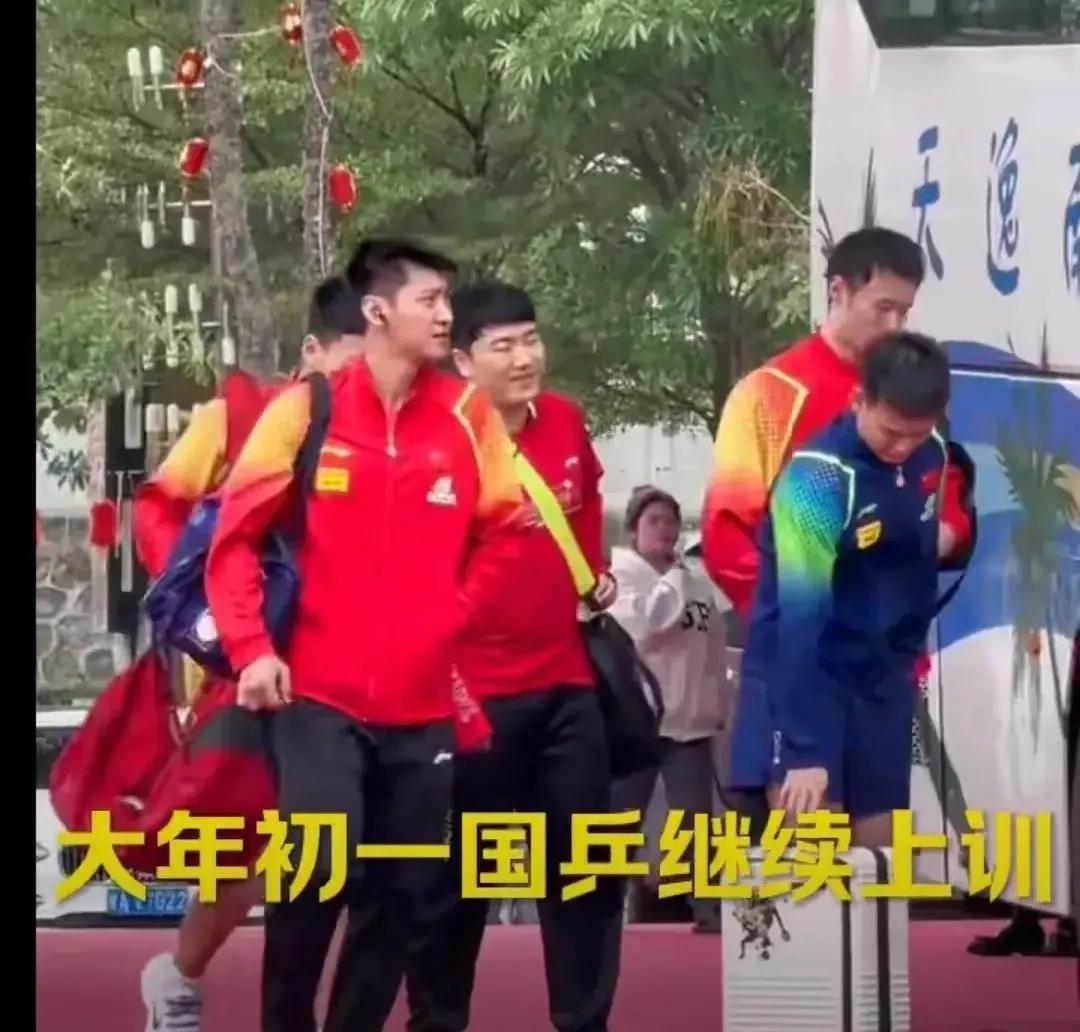 勤学苦练的国乒！一年到头没有一天休息，这样的团队冠军怎么可能离开？
