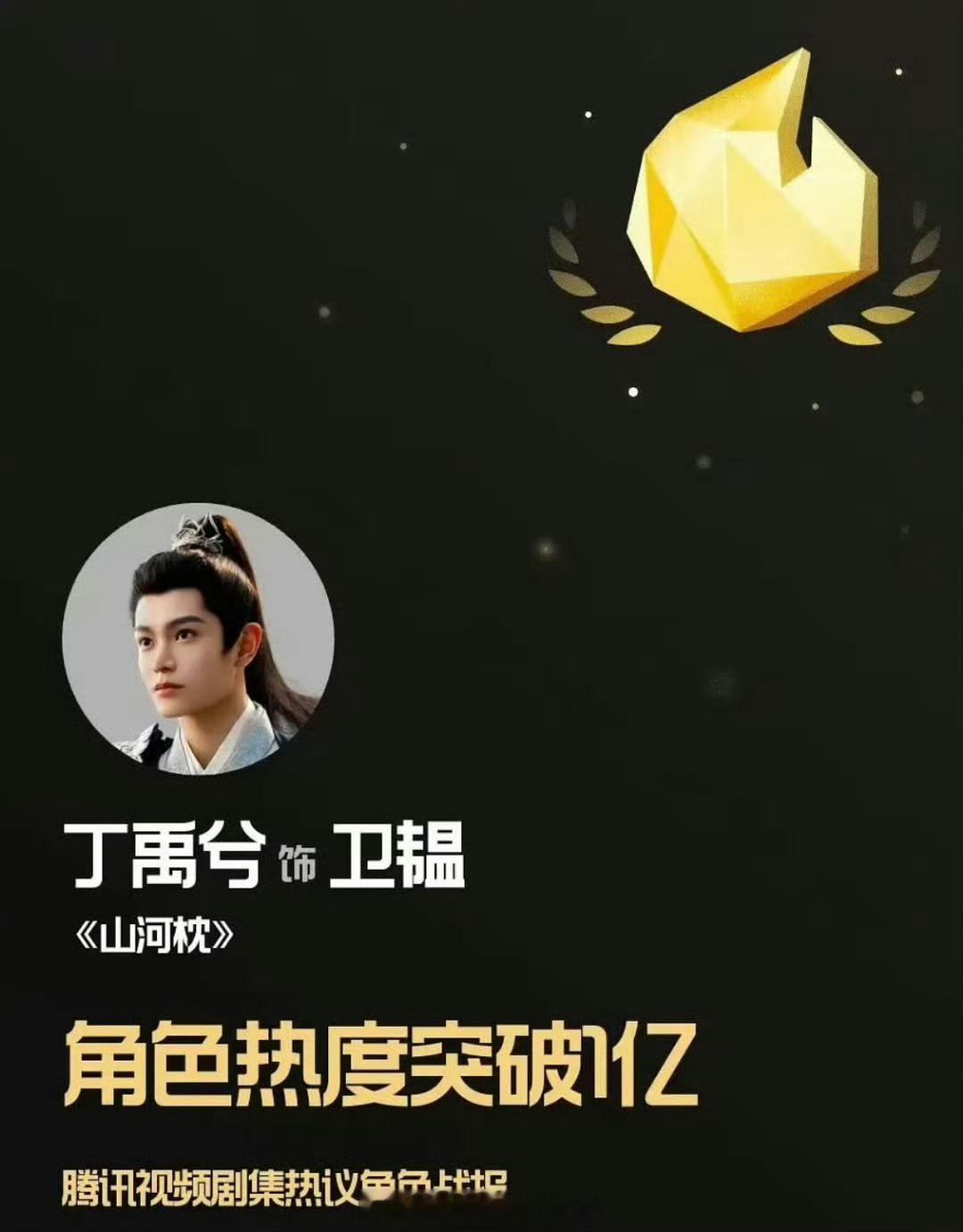 丁禹兮山河枕卫韫首日角色热度值破亿 丁禹兮娇嫩我如今几岁 山河枕 一念关山 ​​