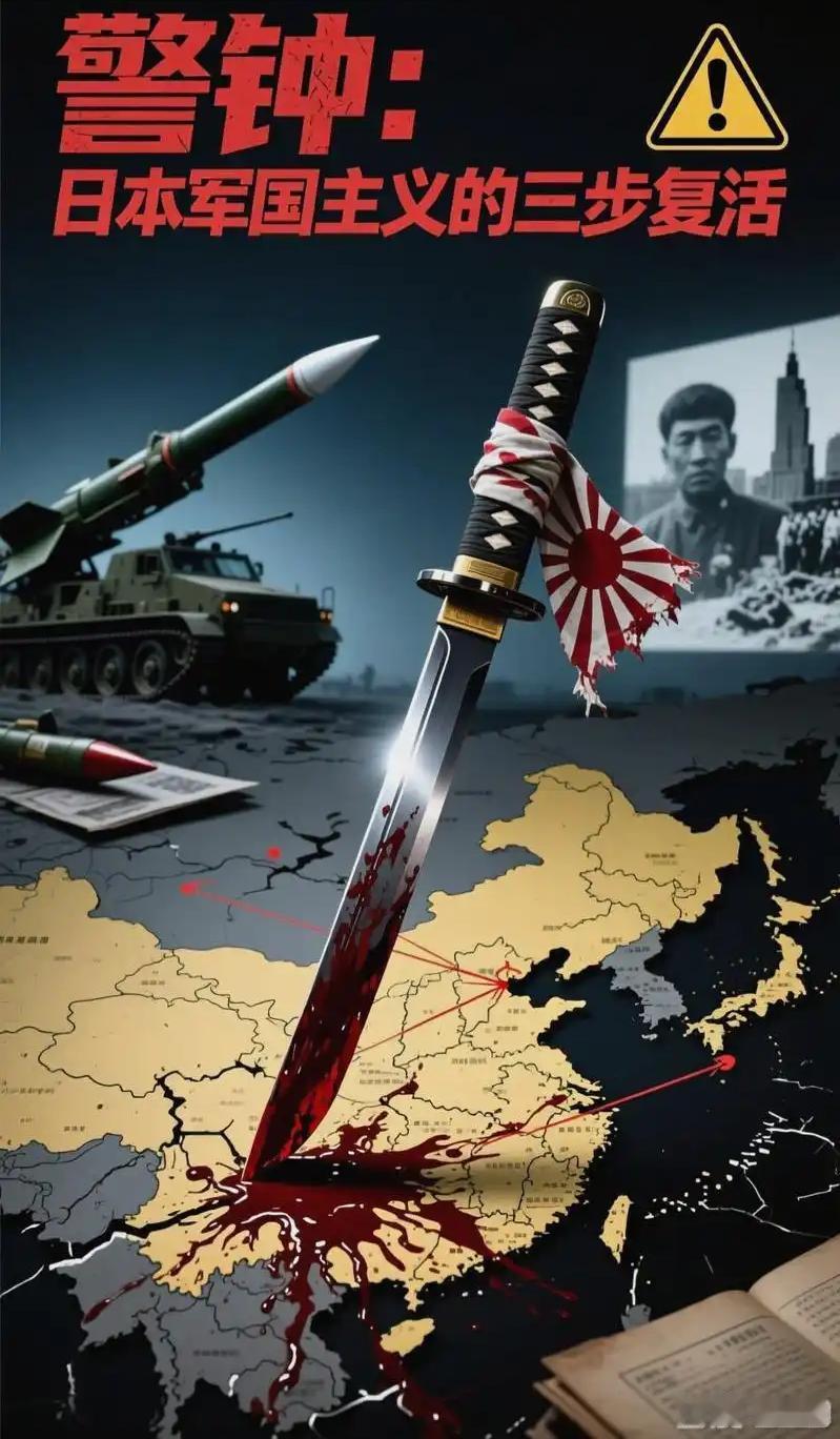 日本正在迈出危险三步！
2月13日，玉渊谭天放出重磅分析：

第一步“实”的层面