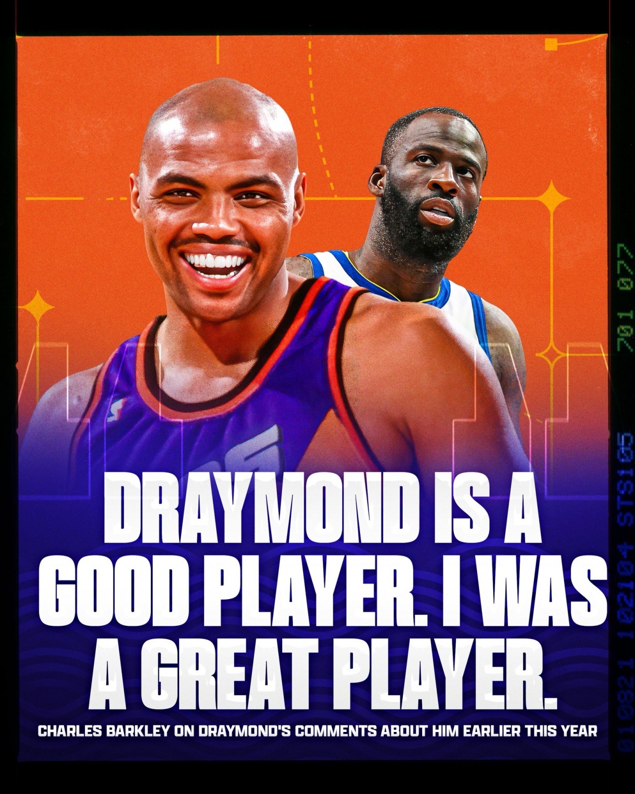 ➡追梦：4＞0，绝杀！nba吐槽大会金州勇士金州勇士队巴克利：追梦是个好球员而我