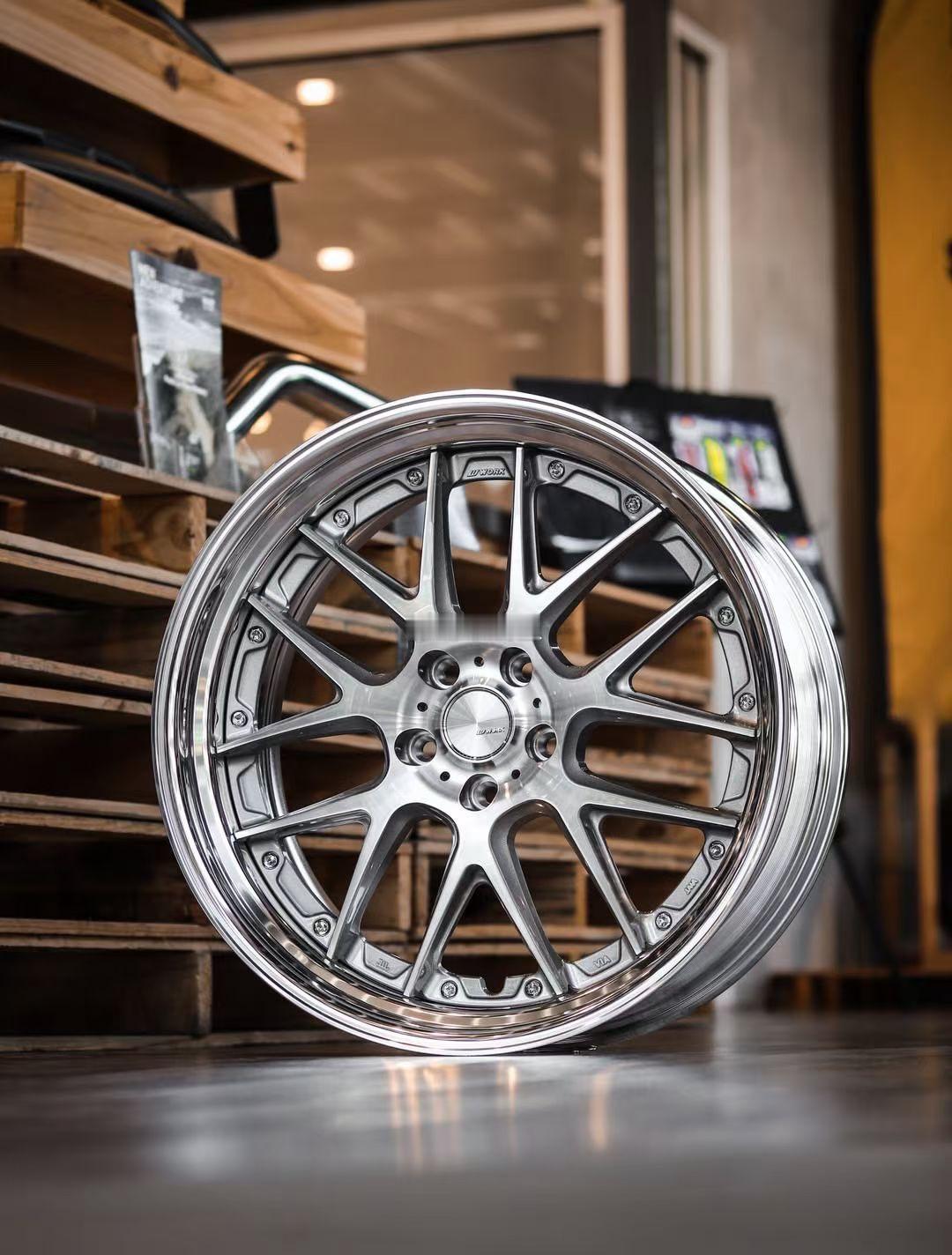 全新日本WORK LM7 现货供应21寸9J et35 5x120 ET5T40