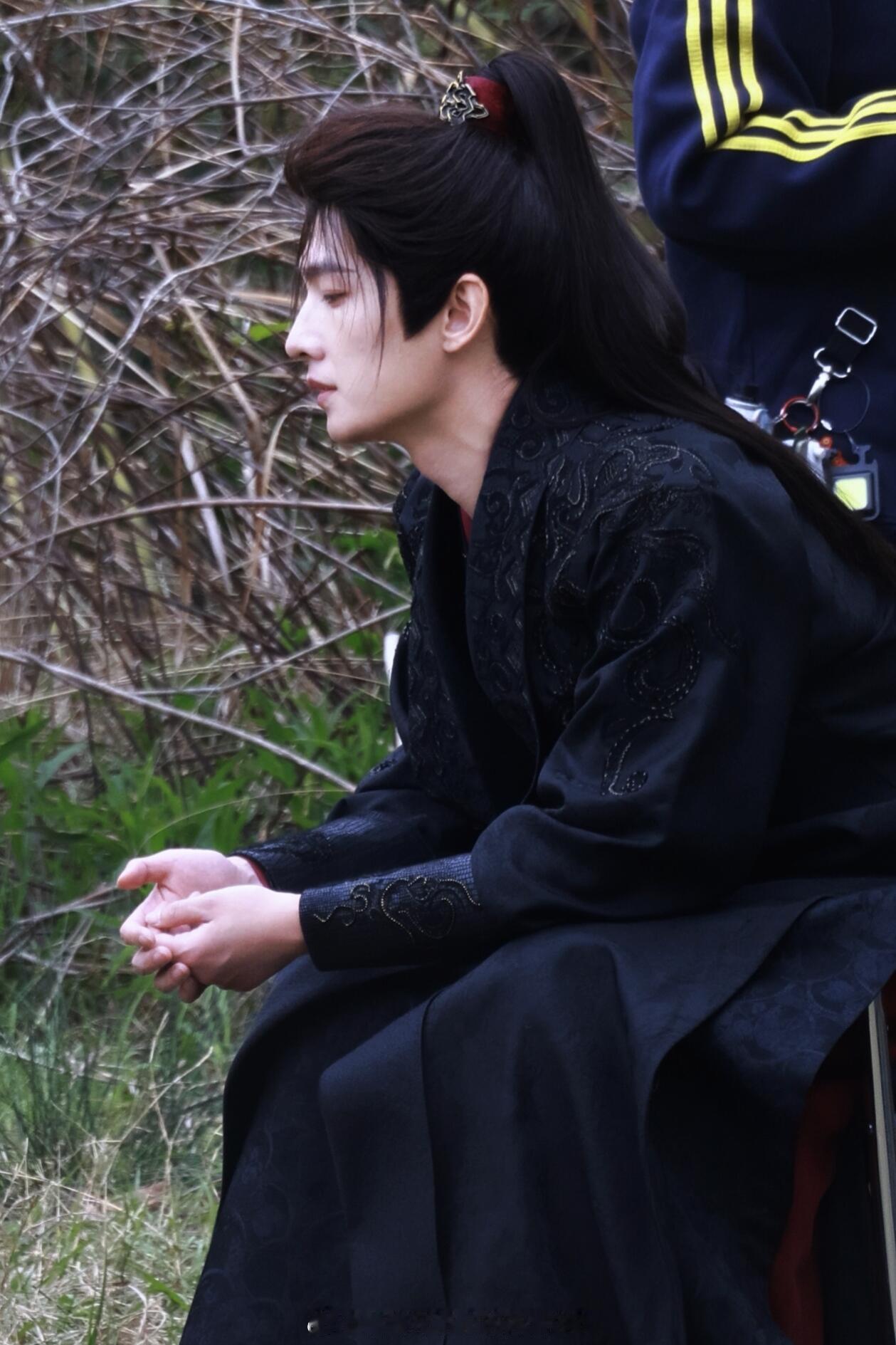 杨洋李叱高马尾造型路透，好帅好帅啊！！