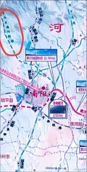 洛阳至南阳铁路！
高铁？
最关键是还有吗？