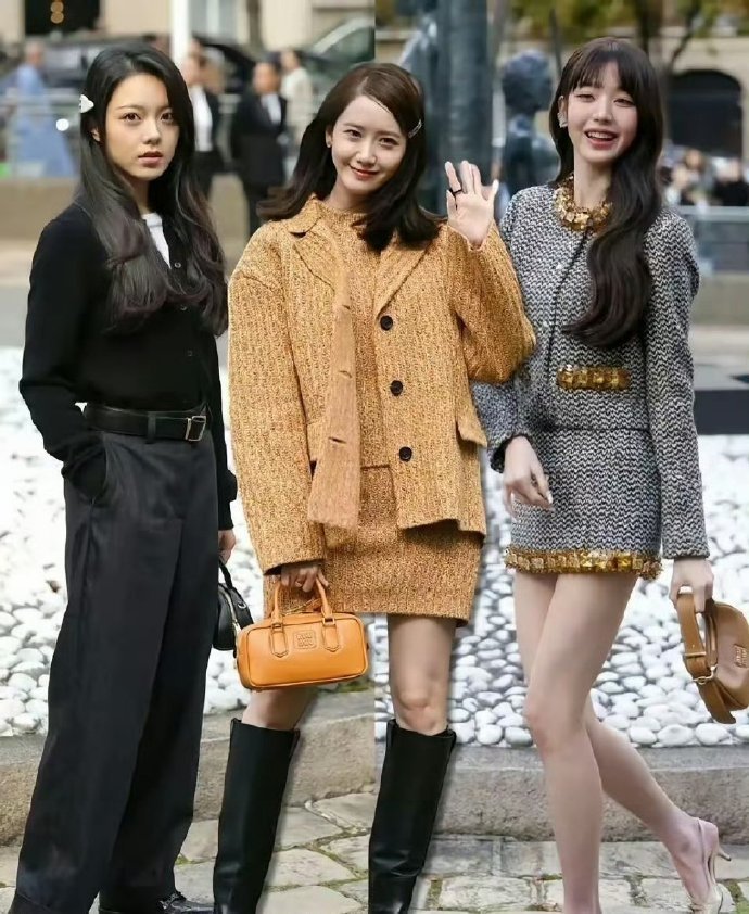 赵今麦林允儿张元英往那一站，立马就能看出中韩审美的差异了… 