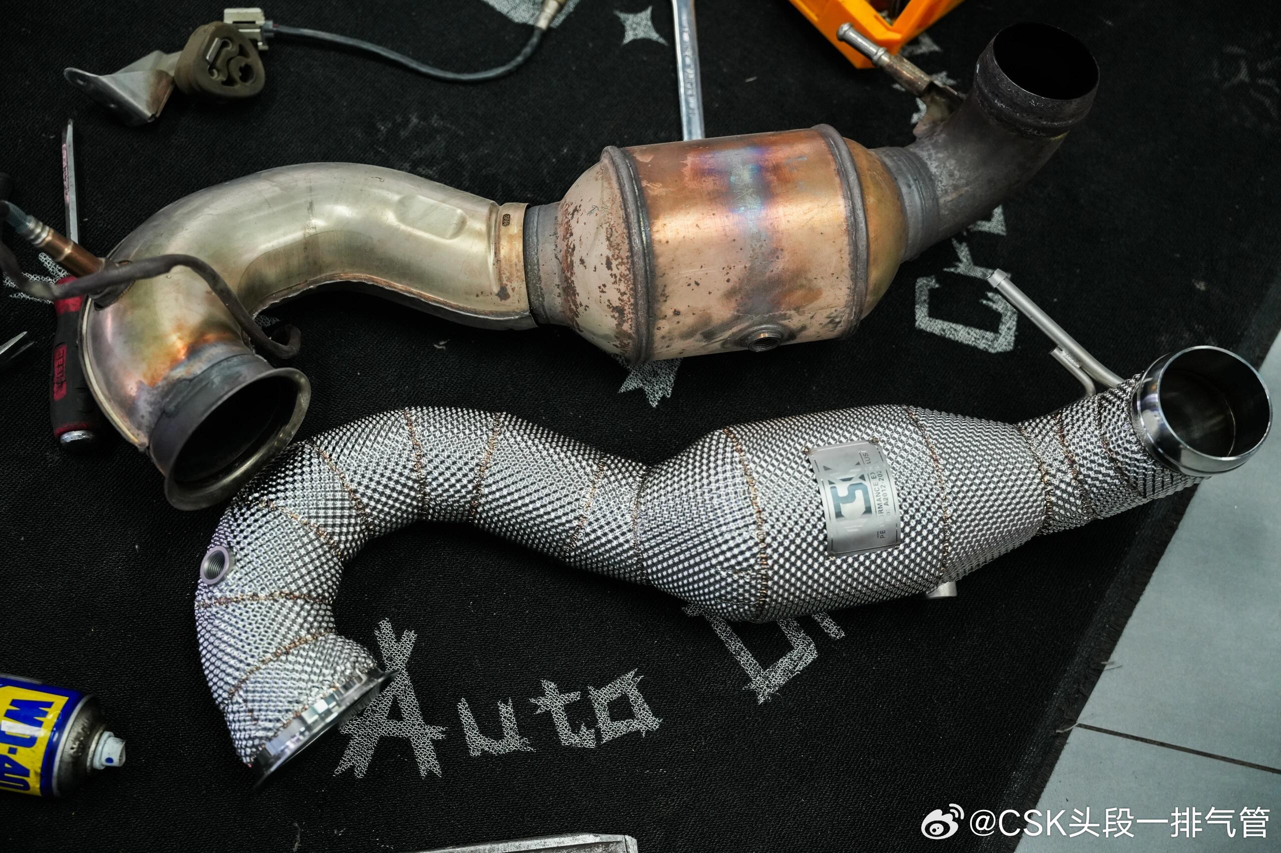 国五 奔驰A45 AMG ✅ 升级CSK隔热三元头段200目 