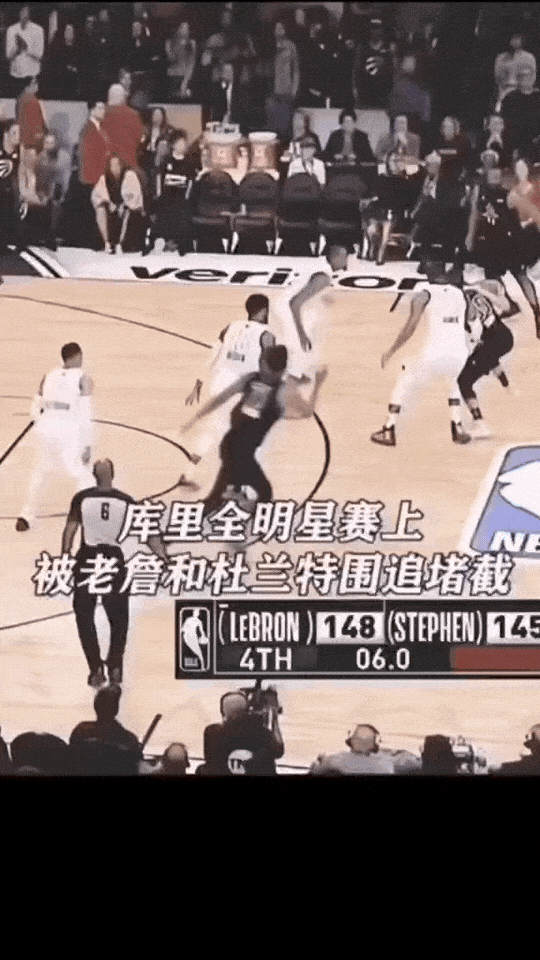 库里被杜兰特和詹姆斯包夹的时候还能出手吗？
一个比库里高，另一个还比库里壮，显然