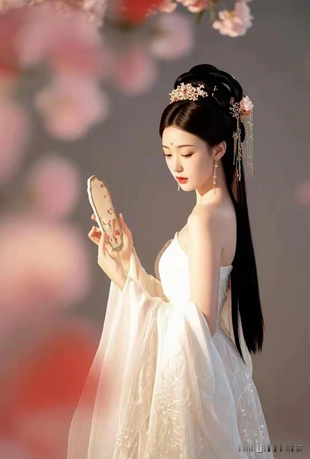 我穿汉服拍过不少好看的照片。之前在乌镇拍了一组情侣汉服写真，本想着小桥流水间，和