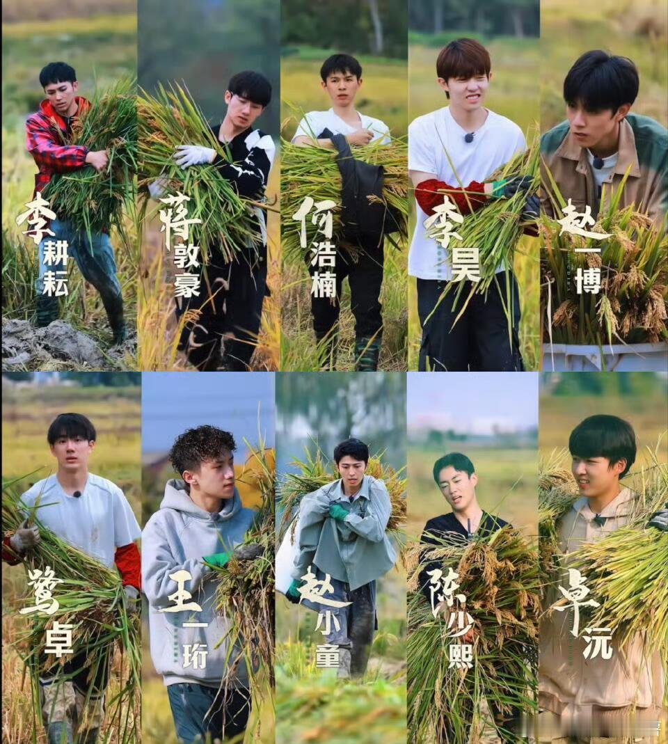 种地吧[超话]   我的下饭综艺～十个勤天种地吧少年，更影响是「十个勤天」是我现