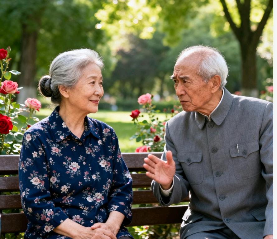 70岁大妈相亲遭80岁大爷嫌弃：“根本领不出去”，黄昏恋的体面碎了一地
 
公园