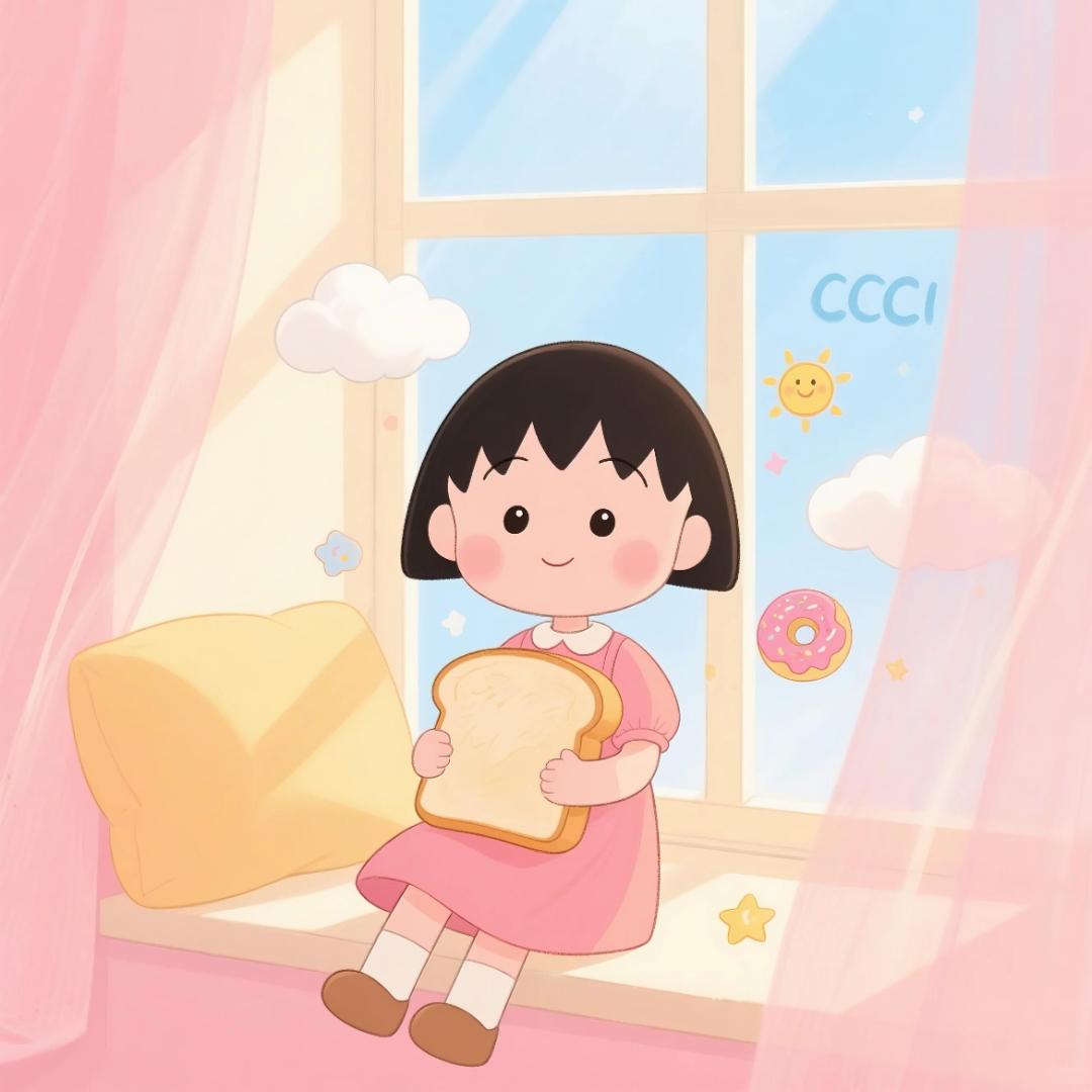 敲可爱的小丸子头像｜生活是多样的，安静与热闹我都喜欢