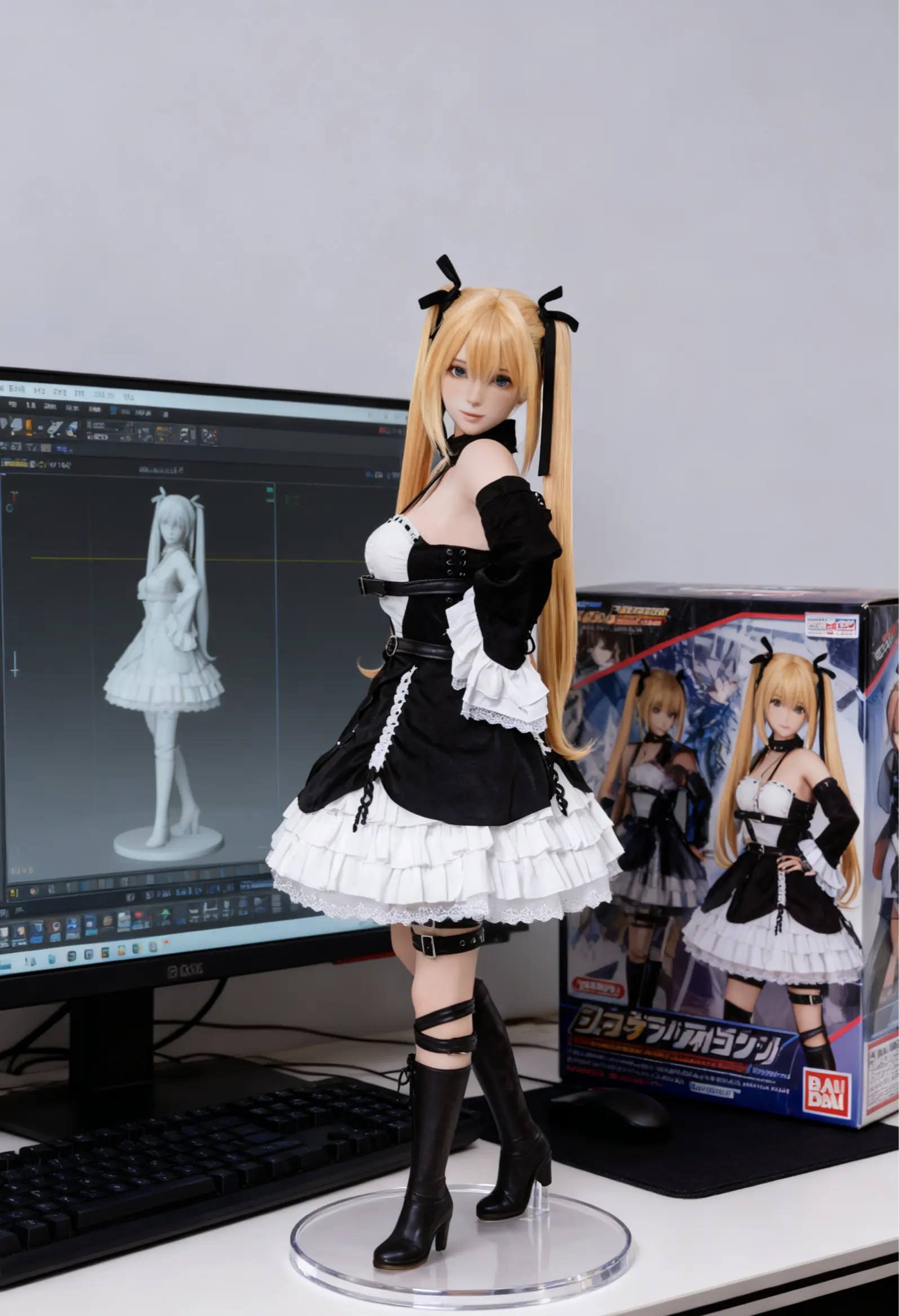 cosplay 3d打印 玛丽罗斯cos 手办 这谁能顶得住啊