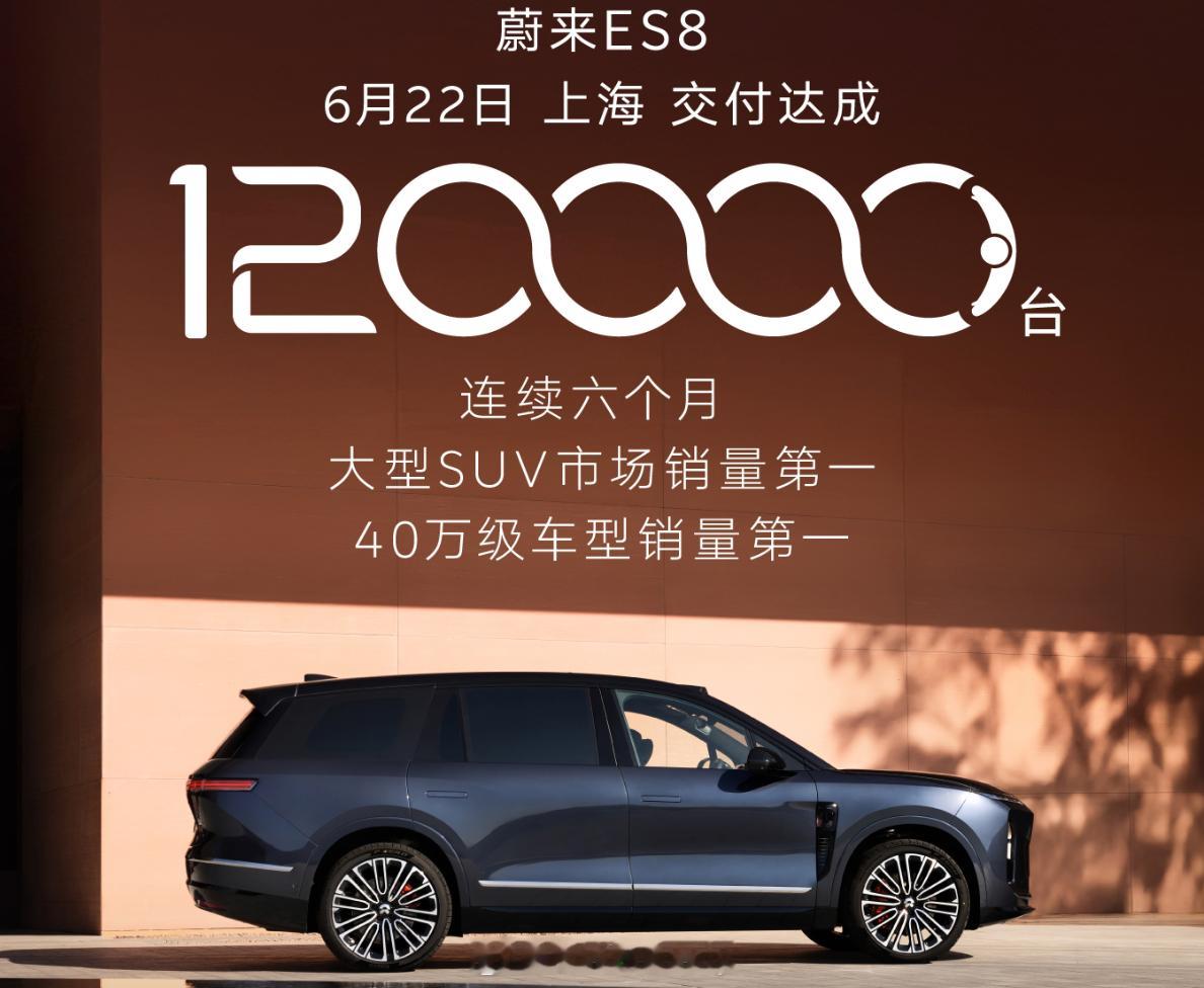 这几天正刷蔚来ES8 5座版本的消息结果一看交付量我的天？！上海嘉定南翔交付中心