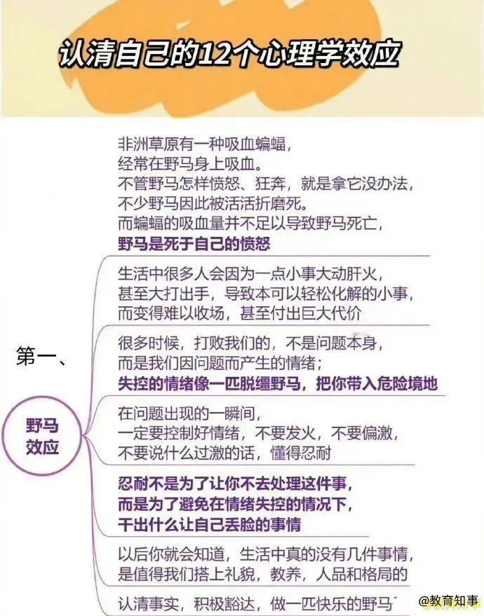 认清自己的12个心理学效应