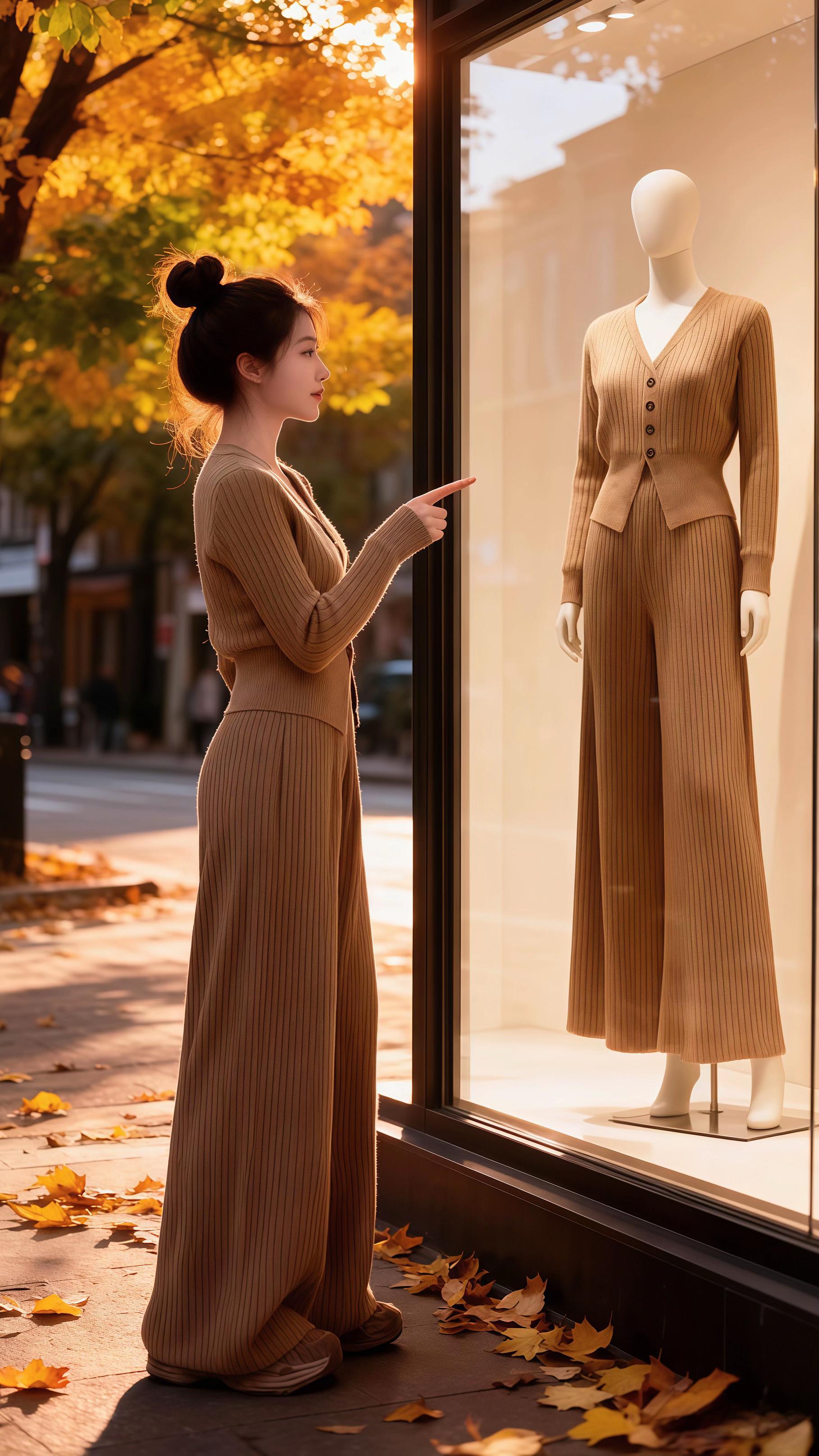 气质穿搭通勤穿搭万能配色公式秋天变时髦就从韩系穿搭开始早秋冷冽又随性的...