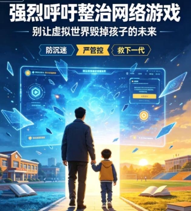 不少家长都有共同的烦心事：
国家早已出台严格的未成年人网游防沉迷规定，限定仅周五