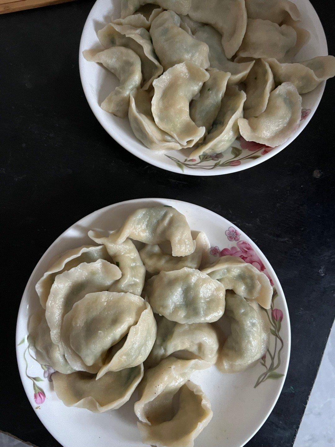 山东农村的年夜饭。 