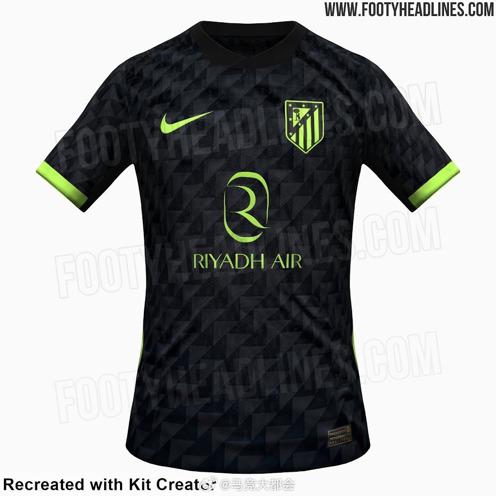 马竞下赛季的客场球衣 