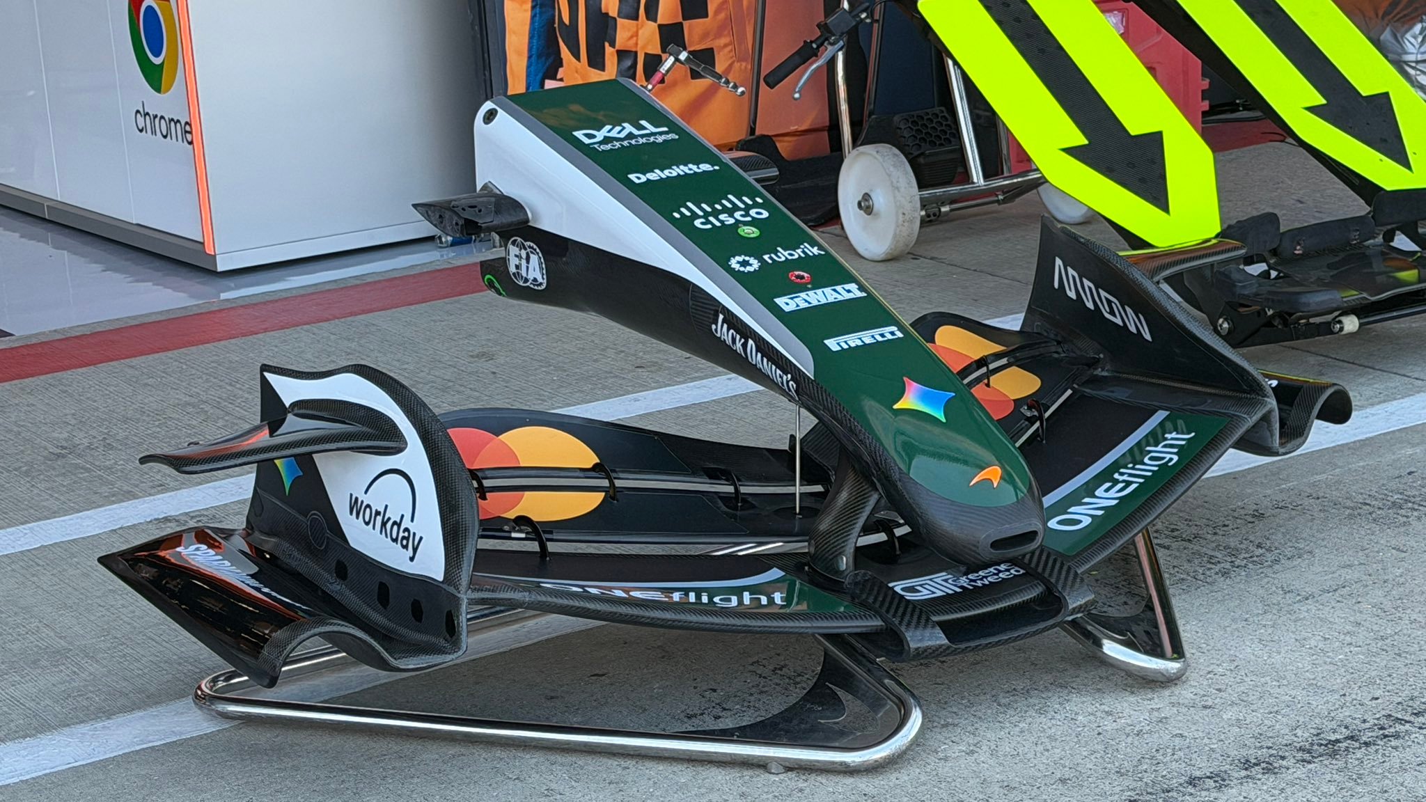 F12026F1英国大奖赛 迈凯伦的特别版涂装 