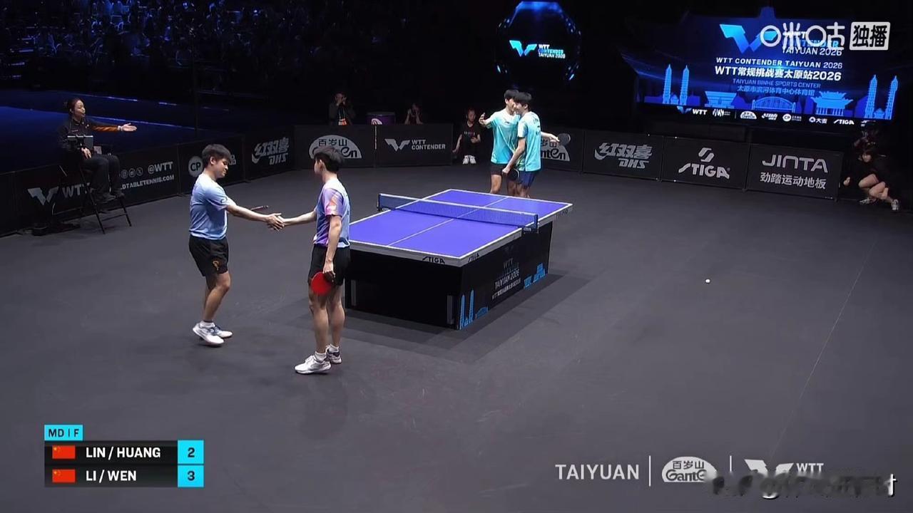 伤愈复出后的林诗栋距离自己的首冠还是只差一步。在WTT太原常规挑战赛男双决赛中，