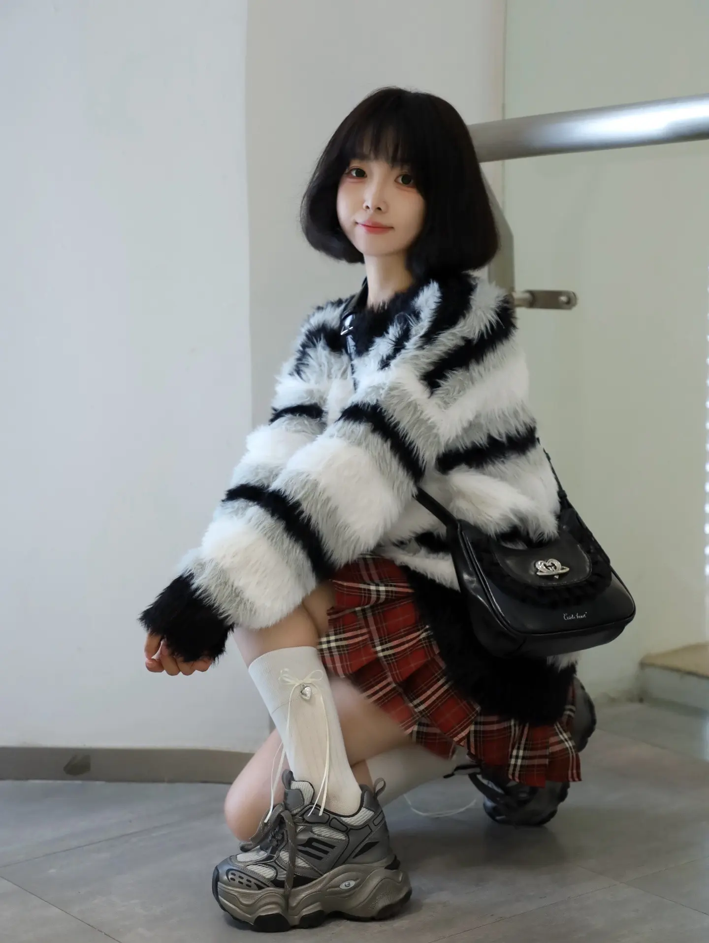 西安还是很热呀！但不妨碍我秋冬ootd.