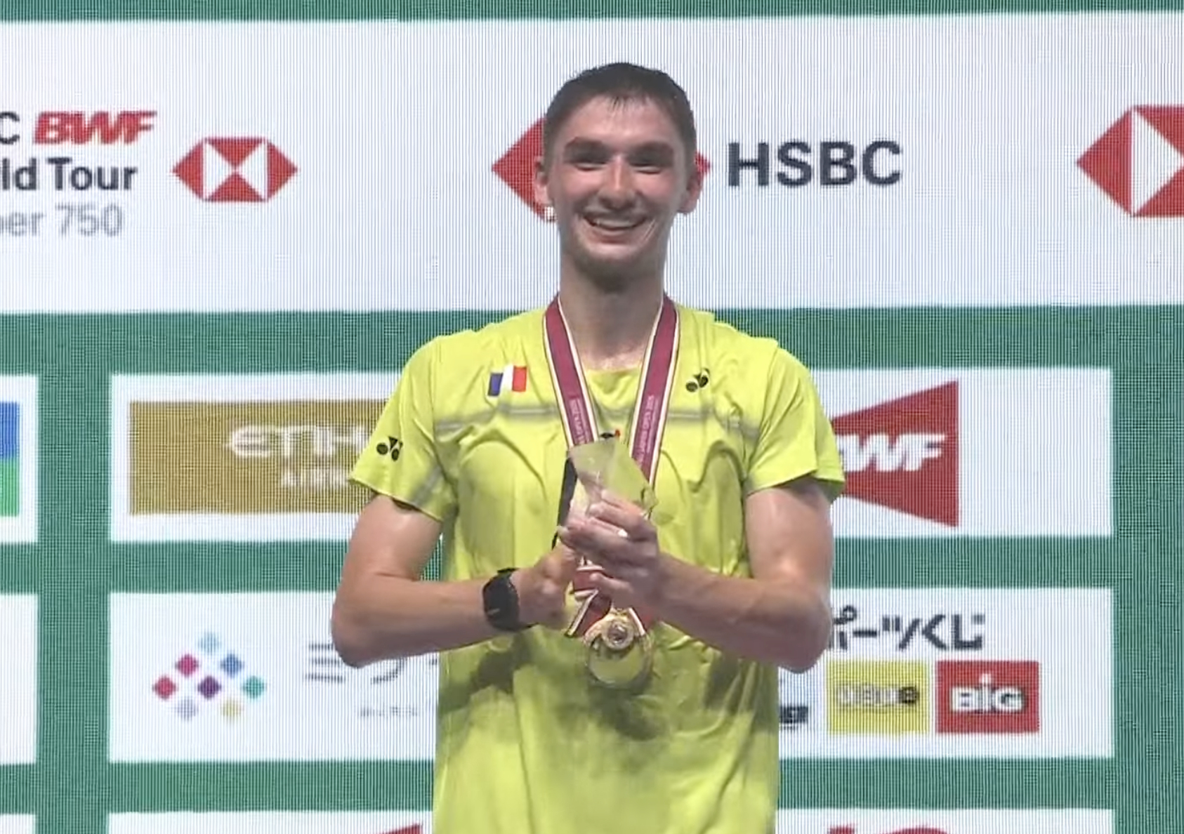 【小波波夫🇫🇷夺冠之路🏆】首轮：21-14、23-21 🇨🇳翁泓阳【⏰