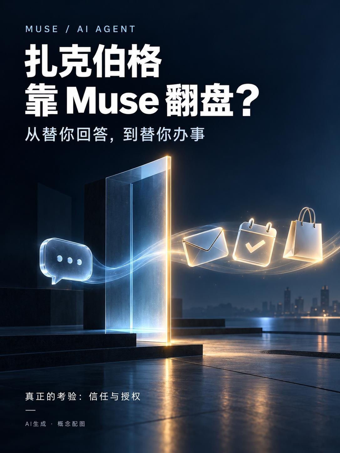扎克伯格靠Muse翻盘扎克伯格这次能不能翻盘，关键可能在于：你敢不敢让AI替你按