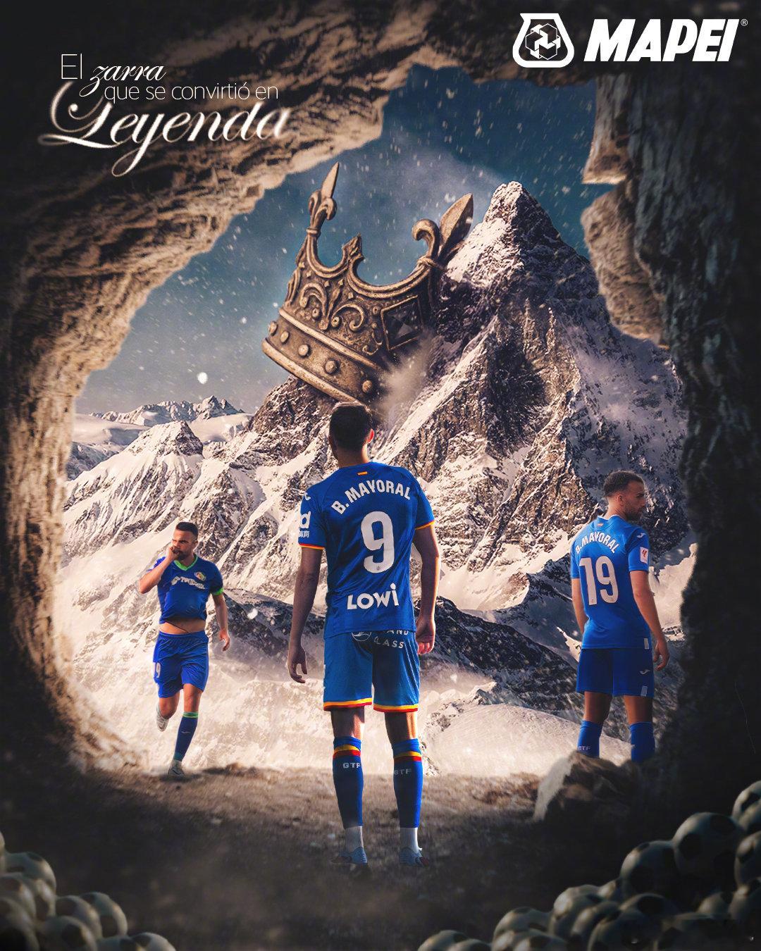 【队史西甲射手王】28岁的马约拉尔为赫塔菲出战112场西甲，打入38球，成为队史