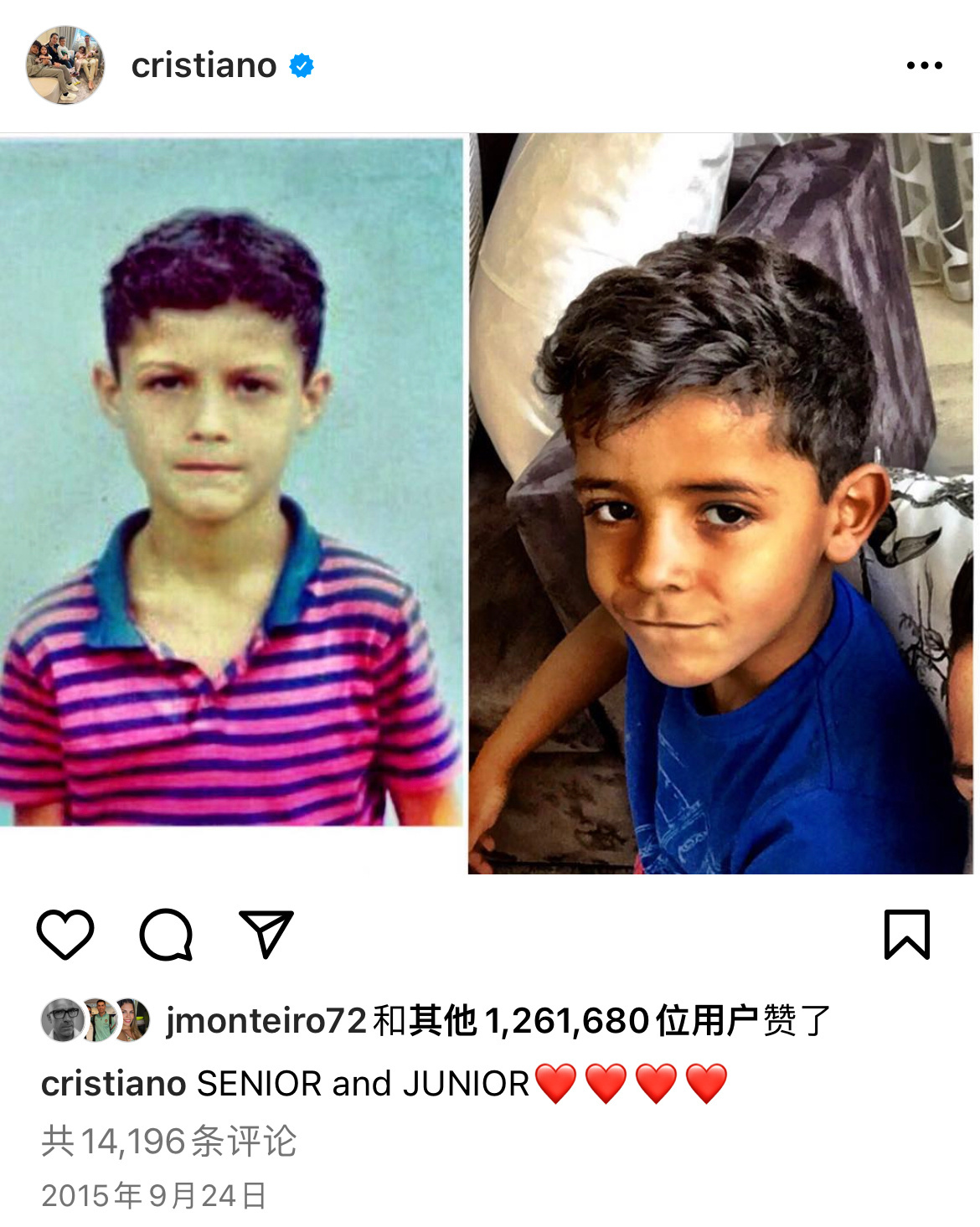 SENIOR and JUNIOR❤️❤️❤️❤️ 小时候就是同款抿嘴了😾 