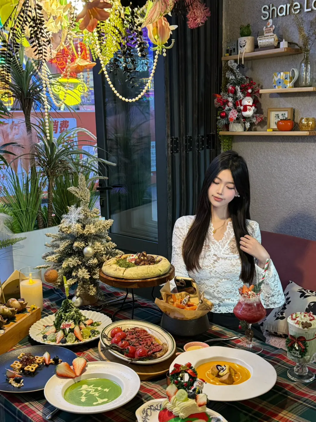 徐州！适合约会的漂亮圣诞饭🎄