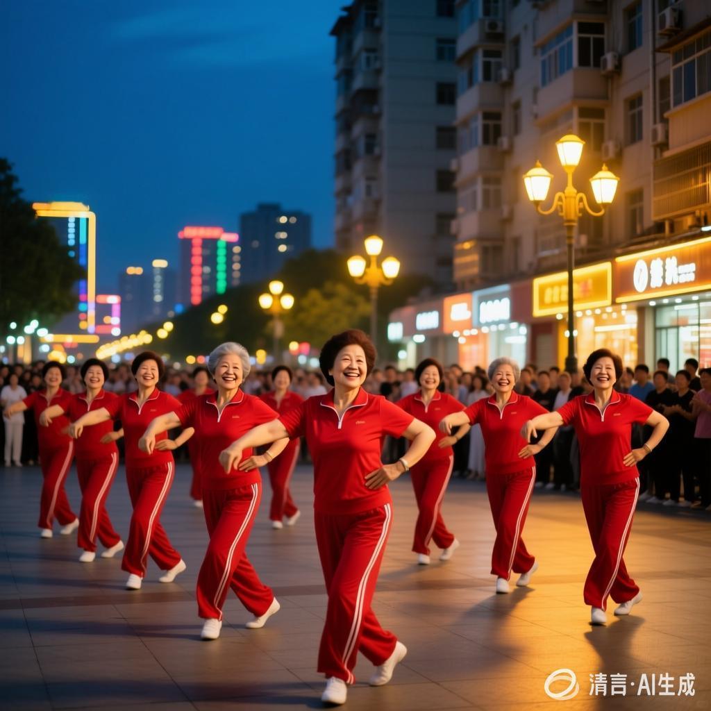 说起来，这场景大家可能都不陌生。天刚蒙蒙亮，或者华灯初上时，社区的广场、公园的空