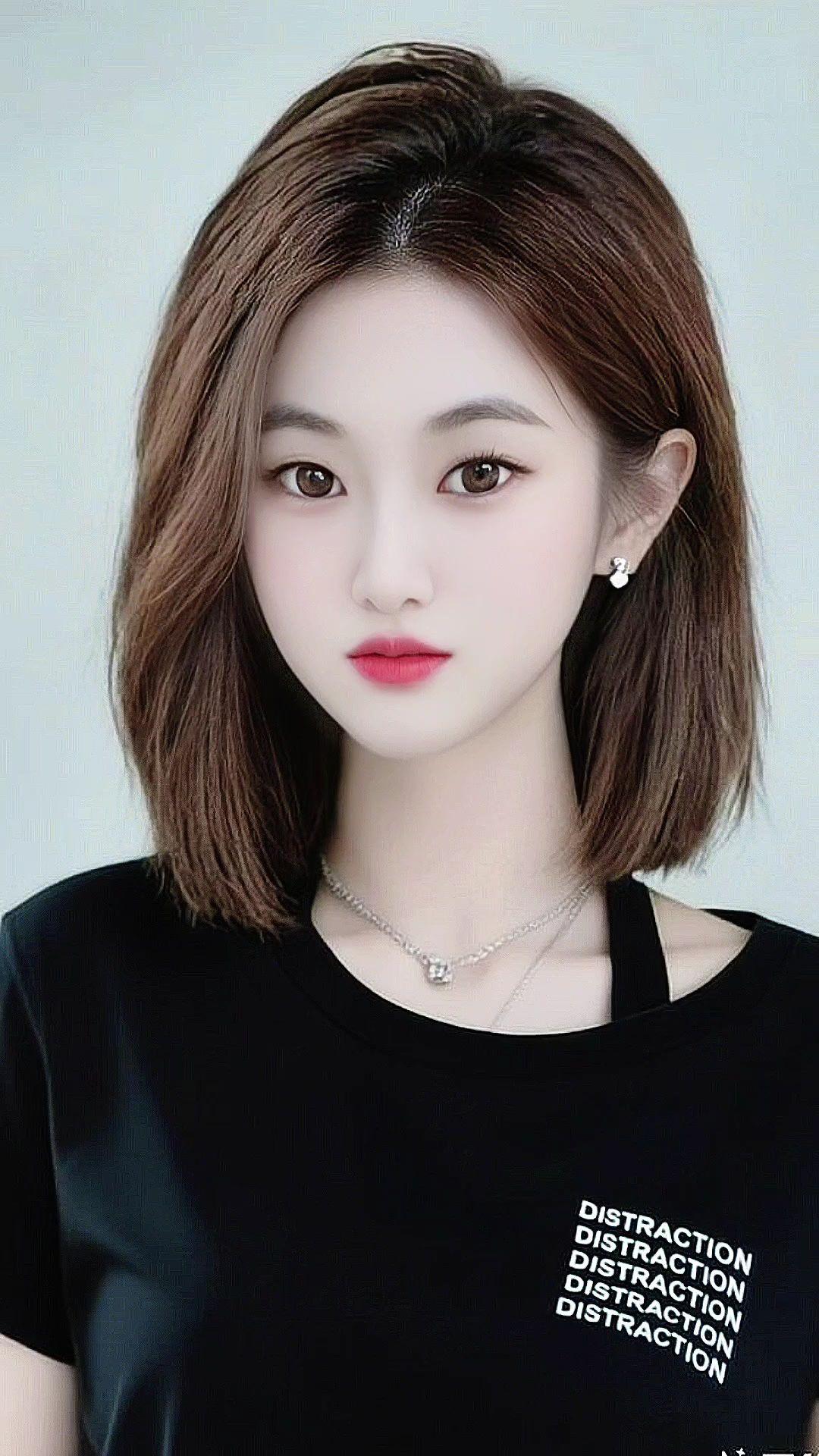 女生短发 清纯甜美 温柔风 优雅气质 每天一个风格灵感