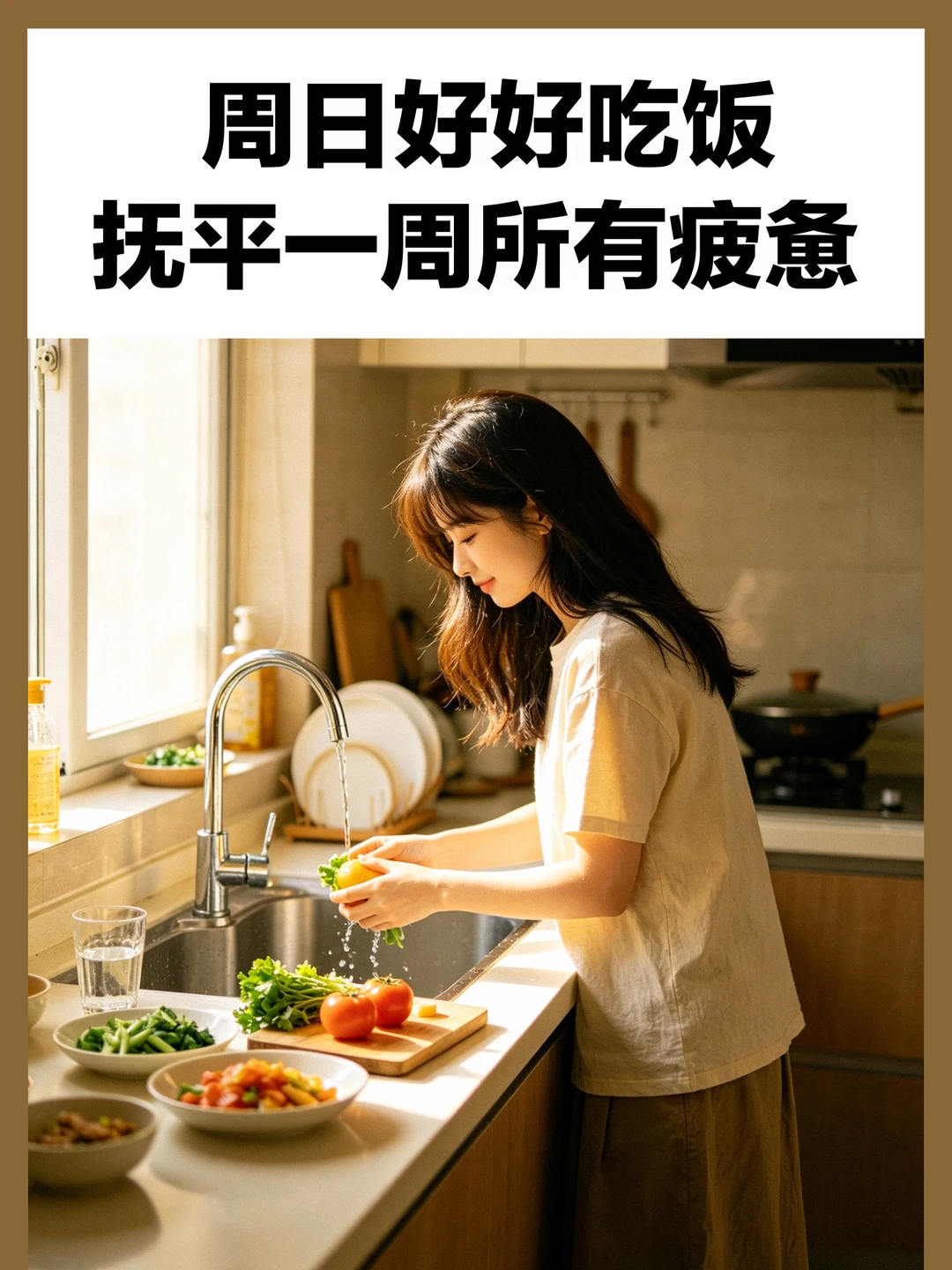 周日好好吃饭，抚平一周所有疲惫
