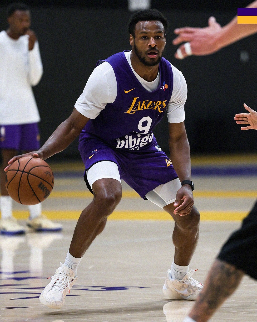 练就完了💪洛杉矶湖人 痴于伟大 事在湖人为 湖人国度