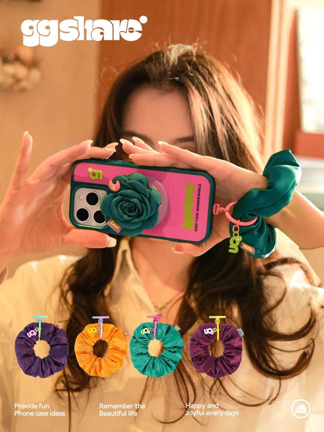 在腕间缠绕出珍珠般的温润光泽