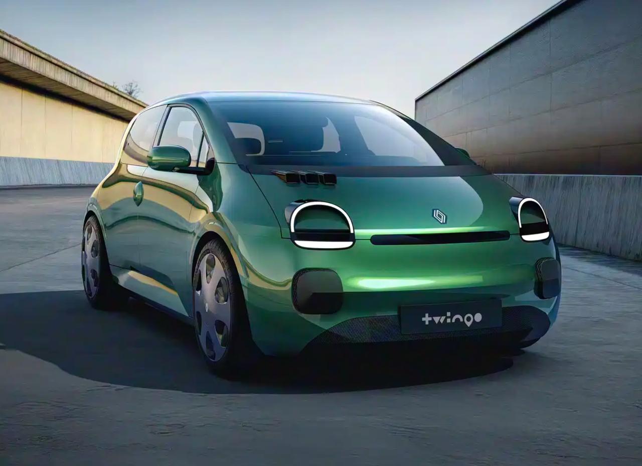 造型讨喜！全新雷诺Twingo E-Tech纯电版官图发布 将于11月6日亮相日