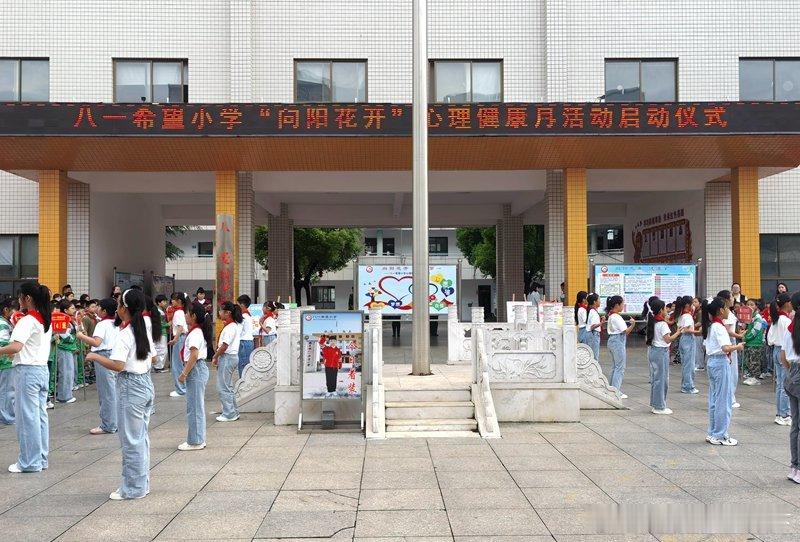 房县 城关镇八一希望小学：启动心理健康教育宣传月活动十堰爆料 房县新闻网讯 通讯