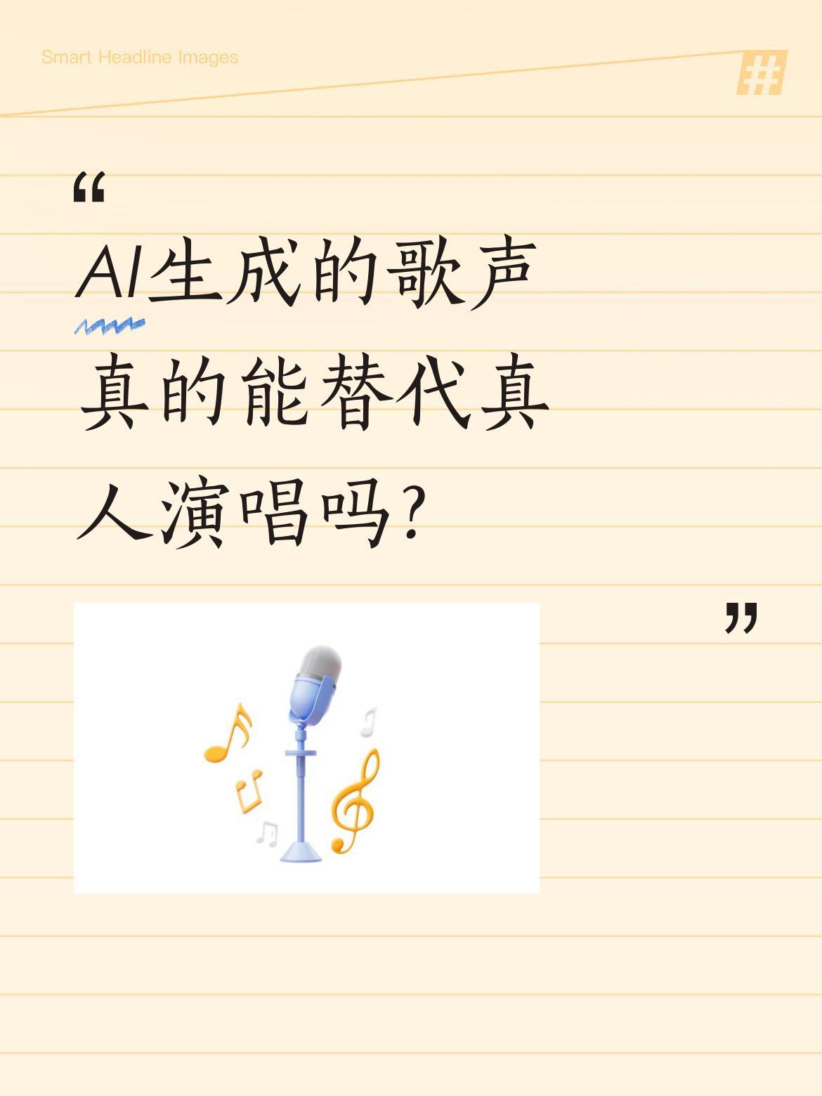 AI生成的歌声真的能替代真人演唱吗？
最近有位AI女歌手凭借"梦里百花正盛开"的