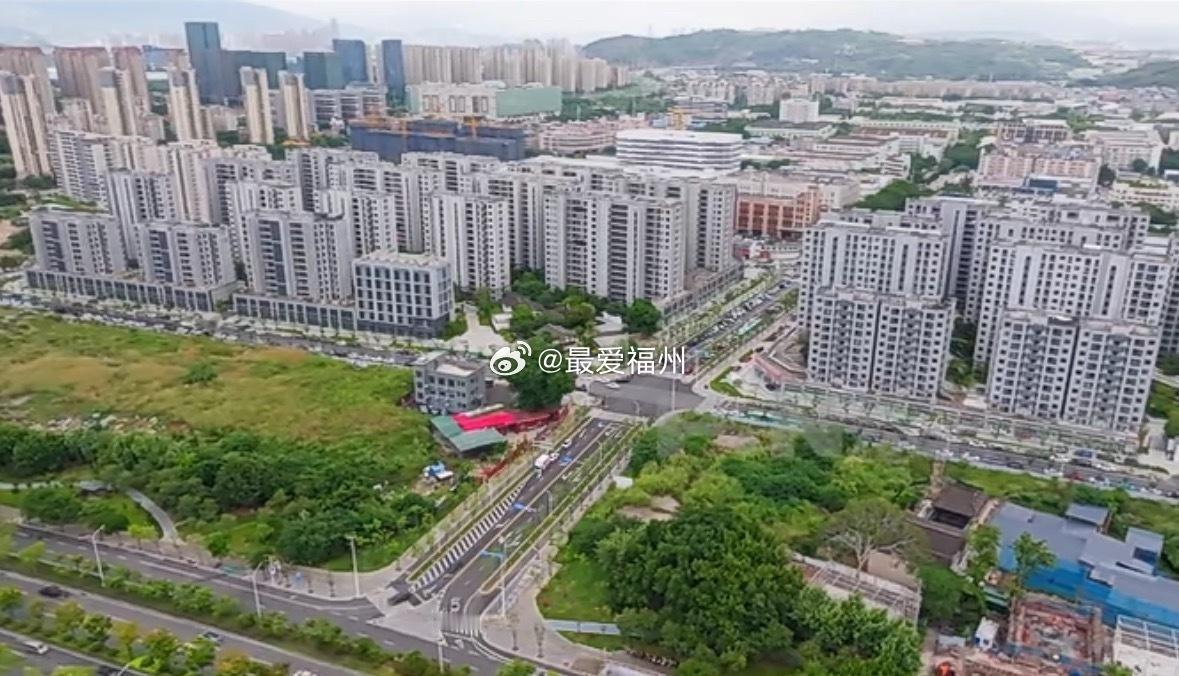 福州鼓山大桥南线地块周边最新城市界面
片区的路网不断完善 为城市发展带来新速度